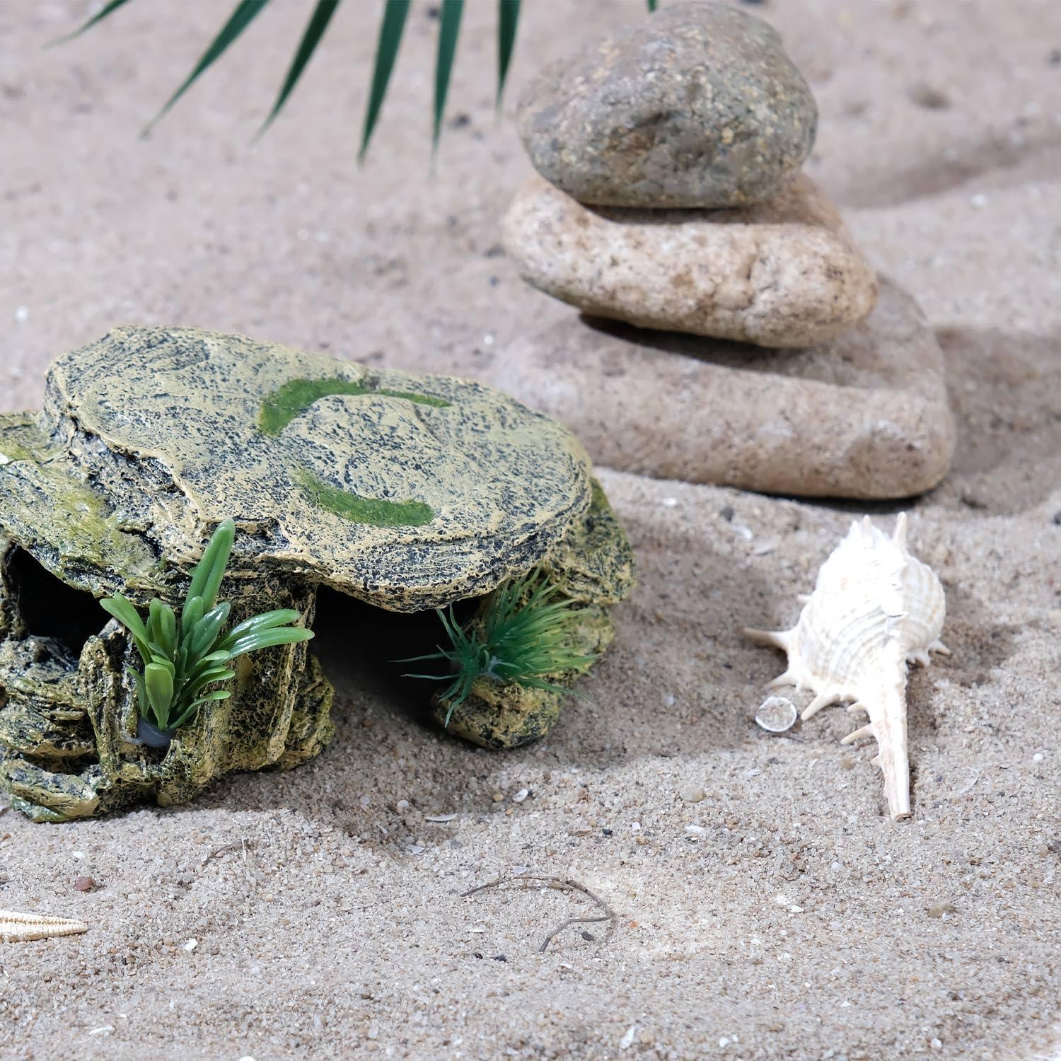 Escondite de Reptiles IBWell Roca de Sol 6.5x16x9.5cm