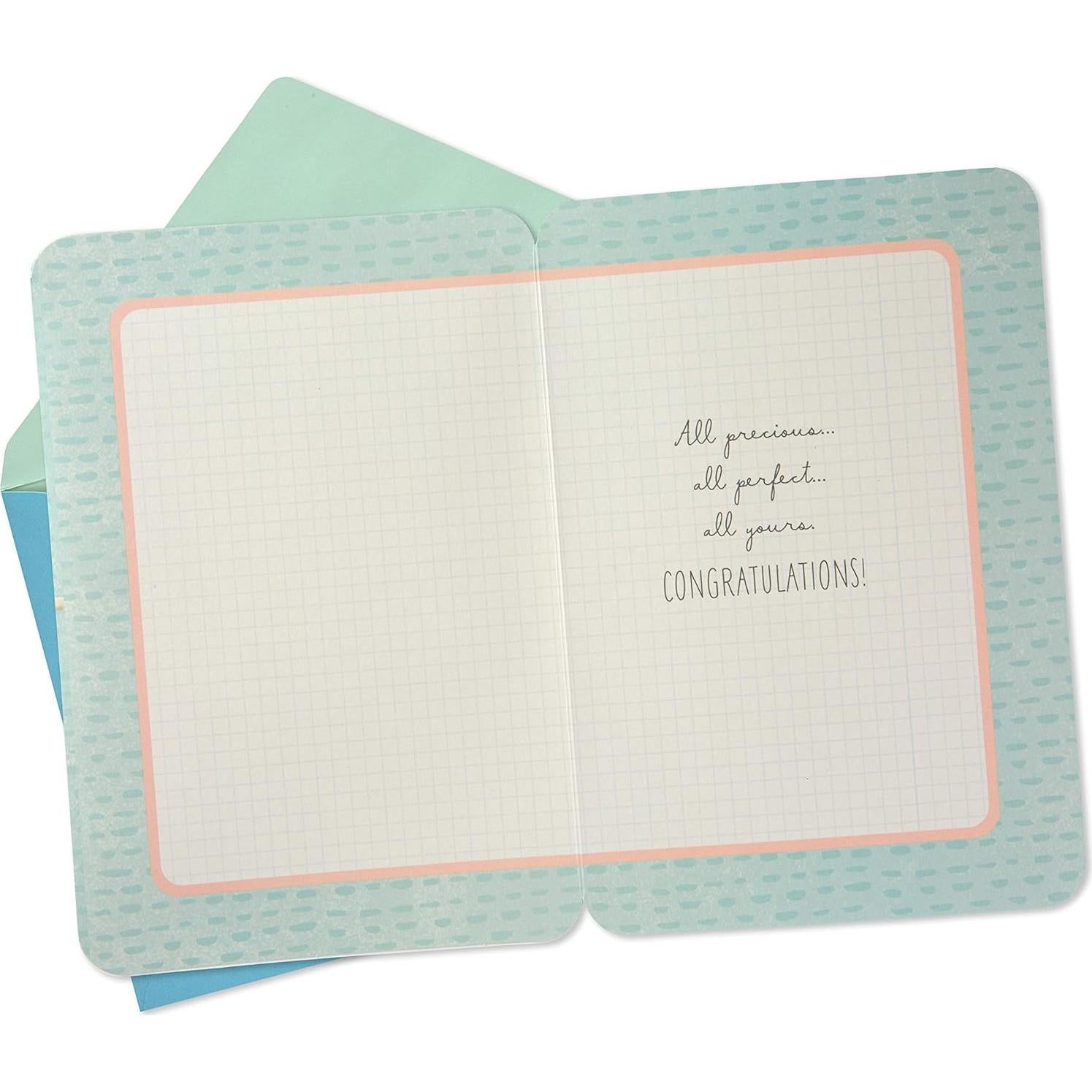 Tarjeta de Baby Shower Hallmark Koalas Bienvenido Bebé 14.6x21.1cm