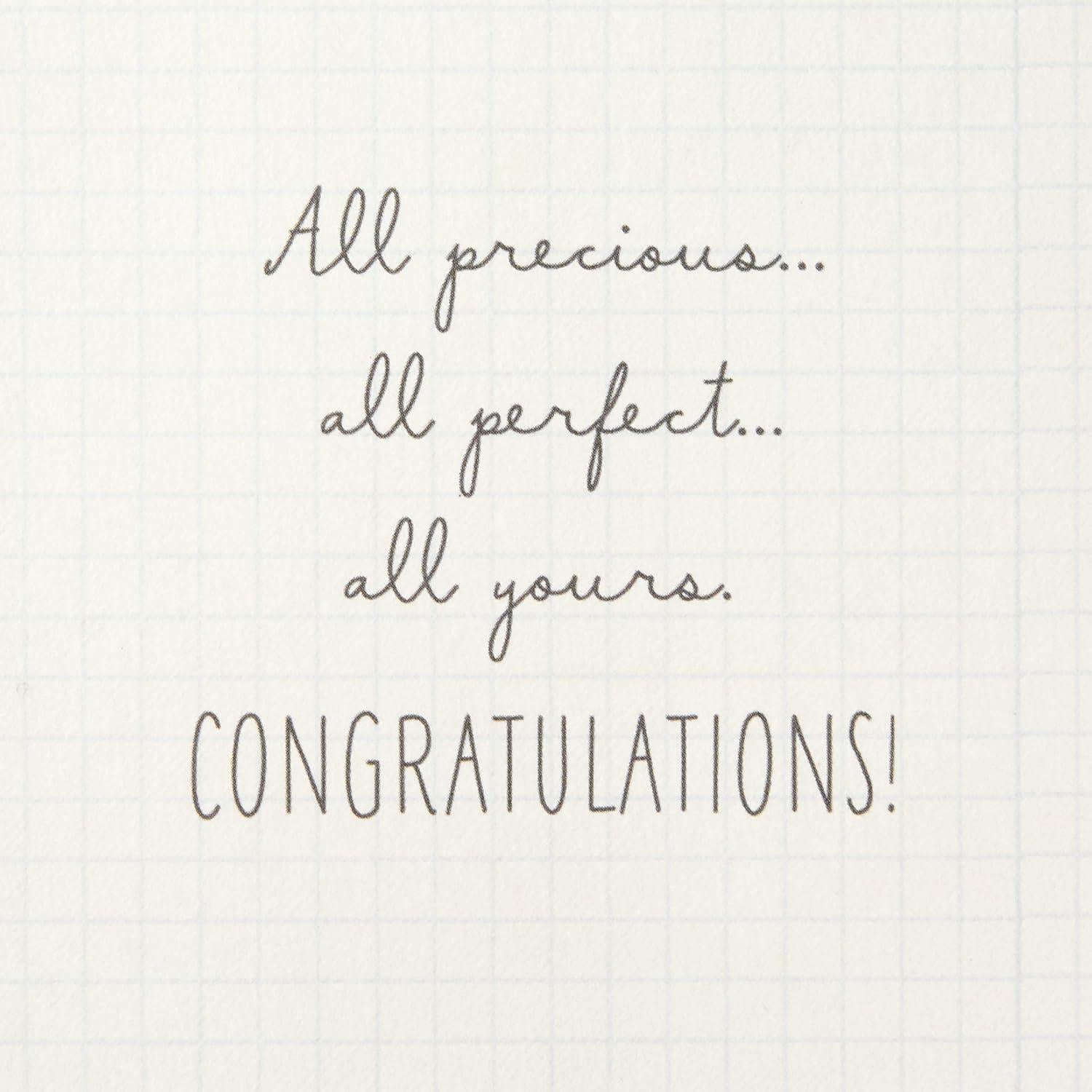 Tarjeta de Baby Shower Hallmark Koalas Bienvenido Bebé 14.6x21.1cm