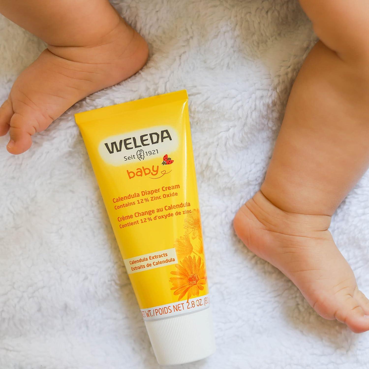 Crema para Pañales Weleda Baby Calendula 79g, Protección Natural