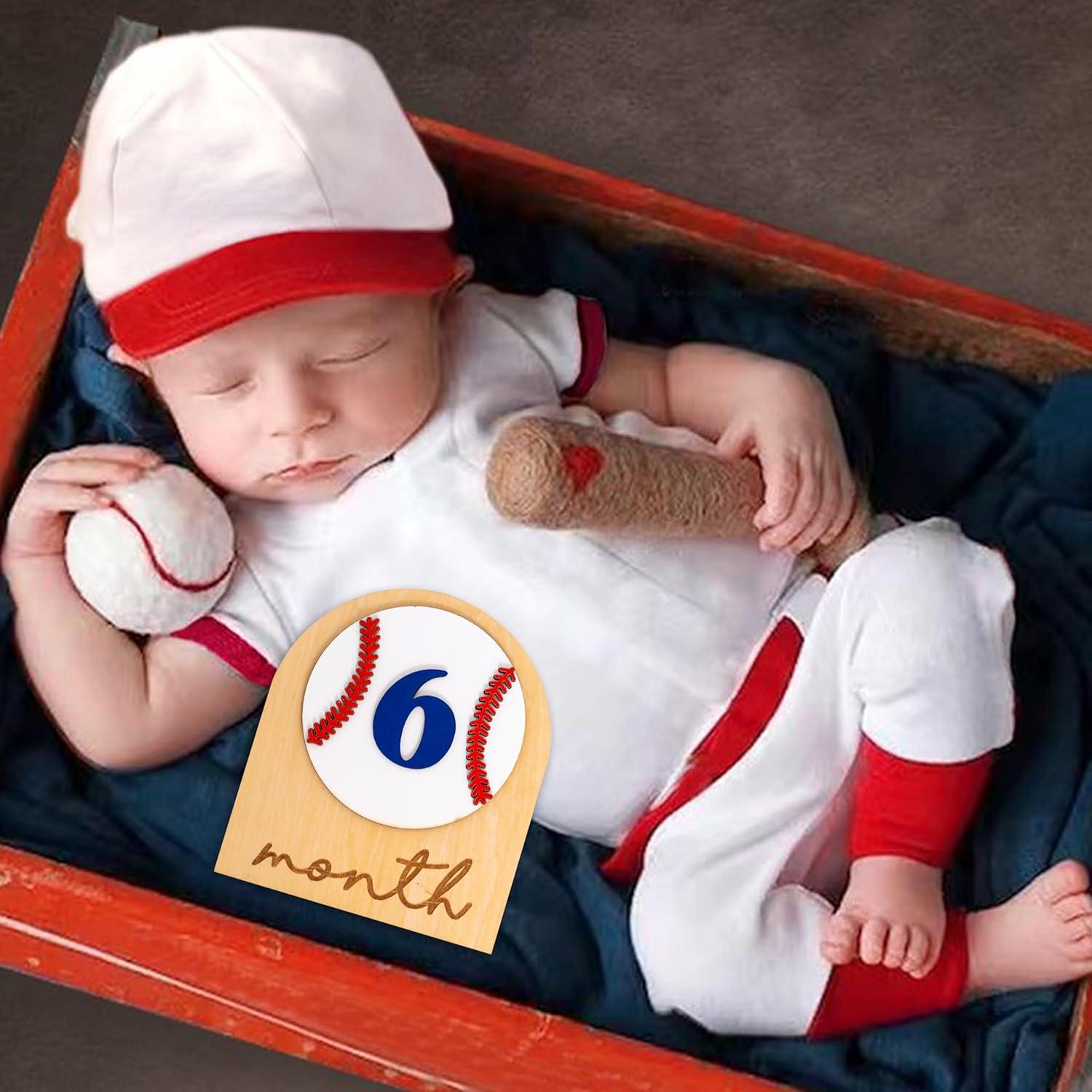 Disco Mensual de Hitos de Béisbol CIEQR - Tarjetas de Madera