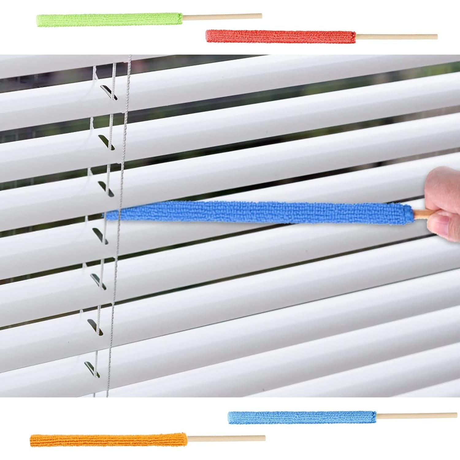 12 Piezas Varilla de Microfibra para Limpiar Ranuras SQXBK 260mm