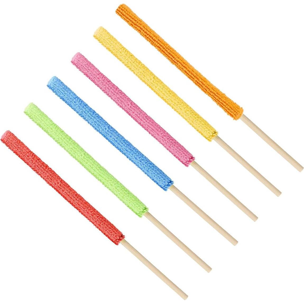 12 Piezas Varilla de Microfibra para Limpiar Ranuras SQXBK 260mm