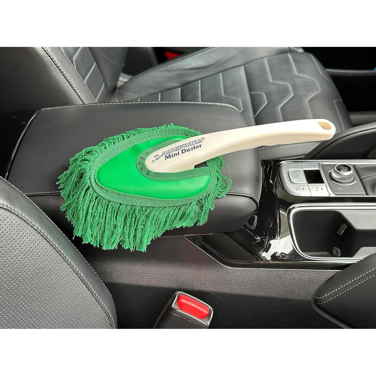 Duster de Coche California 62461 Verde con Bolsa de Almacenamiento