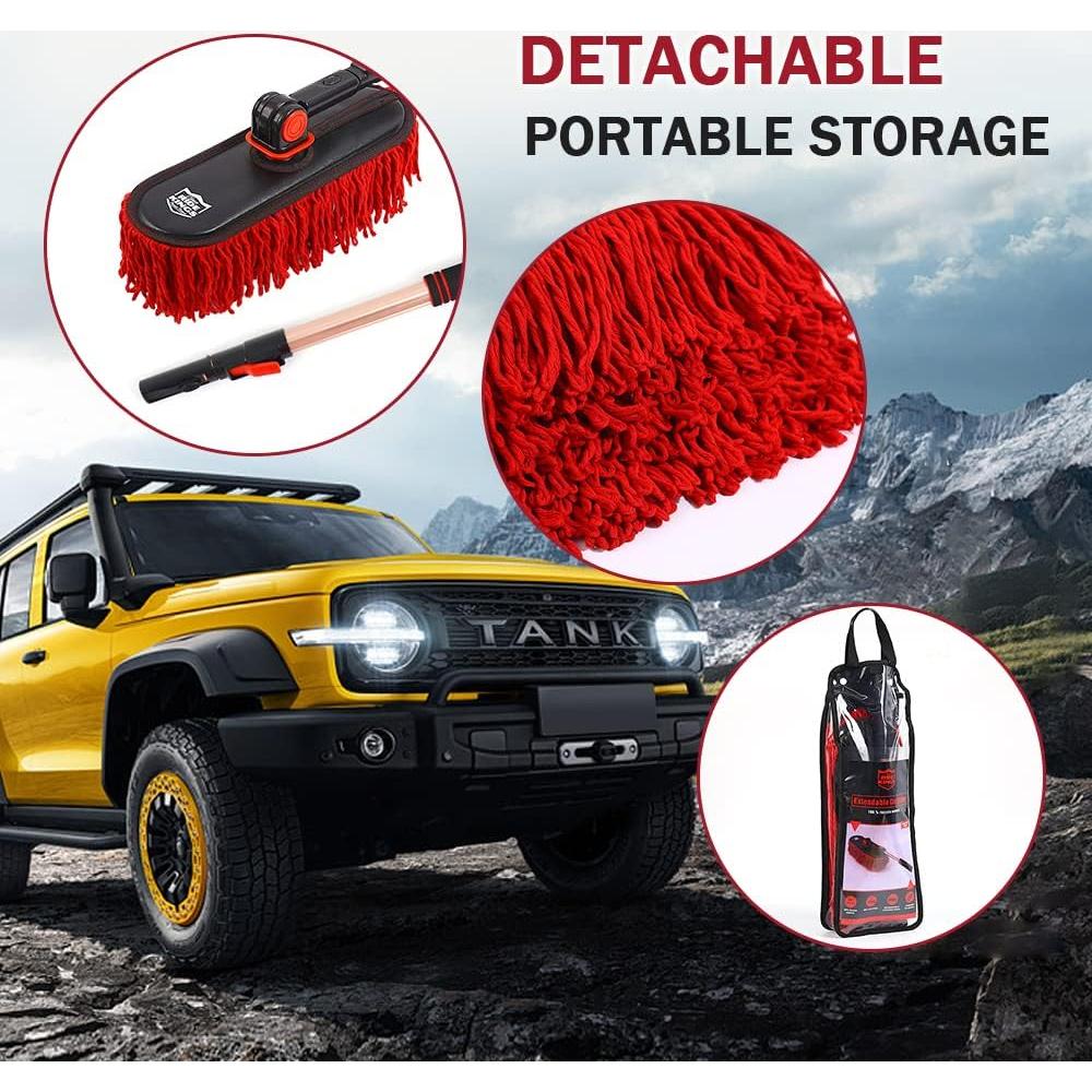 Duster de Coche Ride Kings Telescópico Algodón 0.90kg