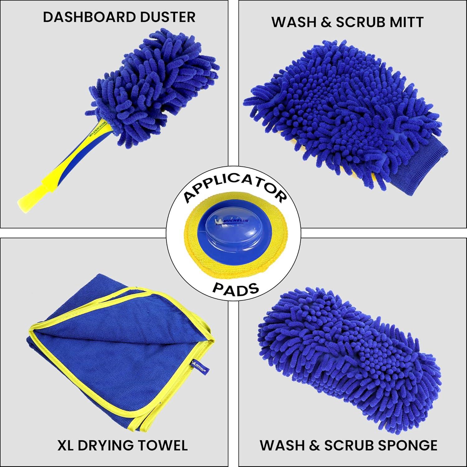 Kit de Lavado de Autos Koolatron Michelin 11 Piezas 17L