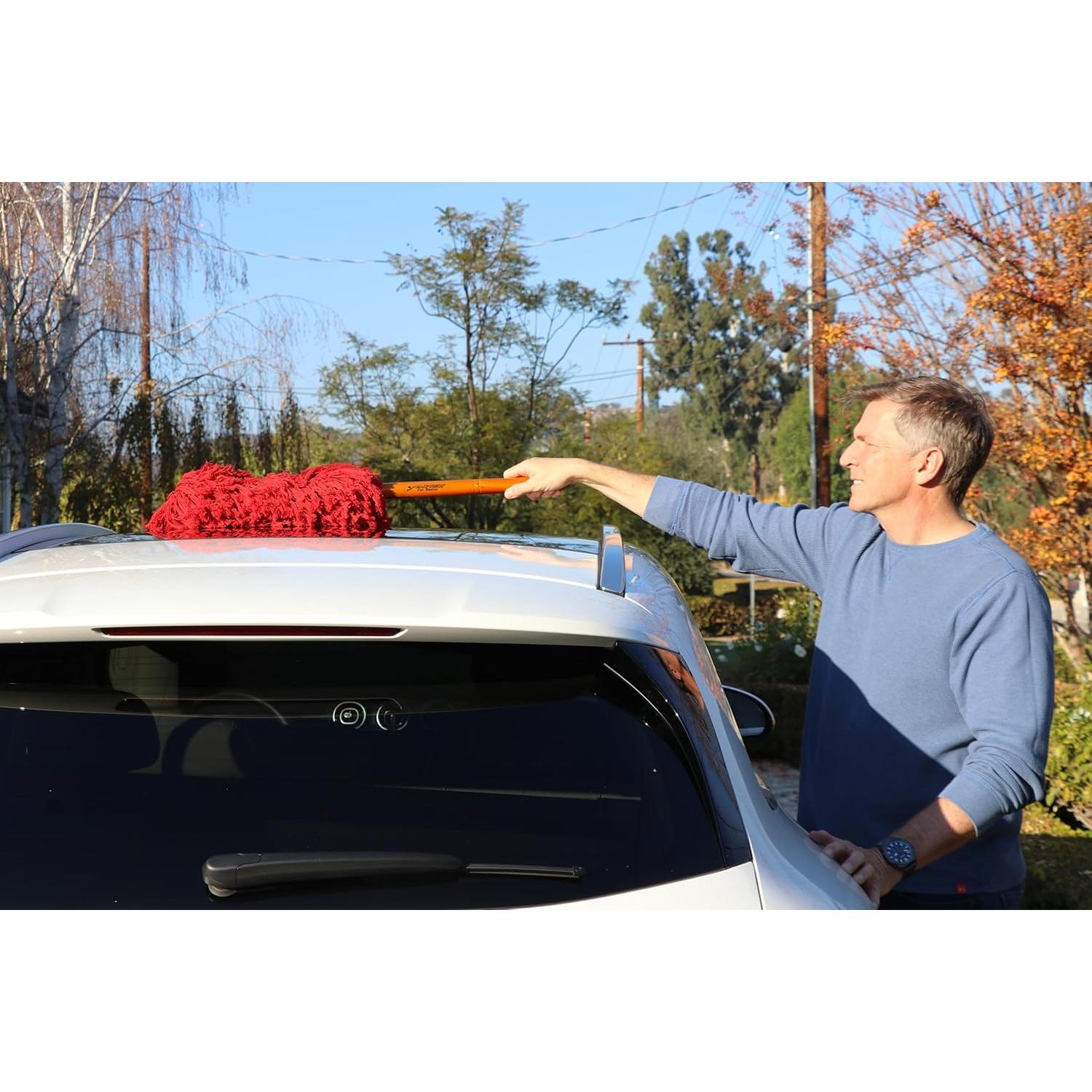 Duster Super Duster de California Rojo 76.2 cm para Camiones y SUVs