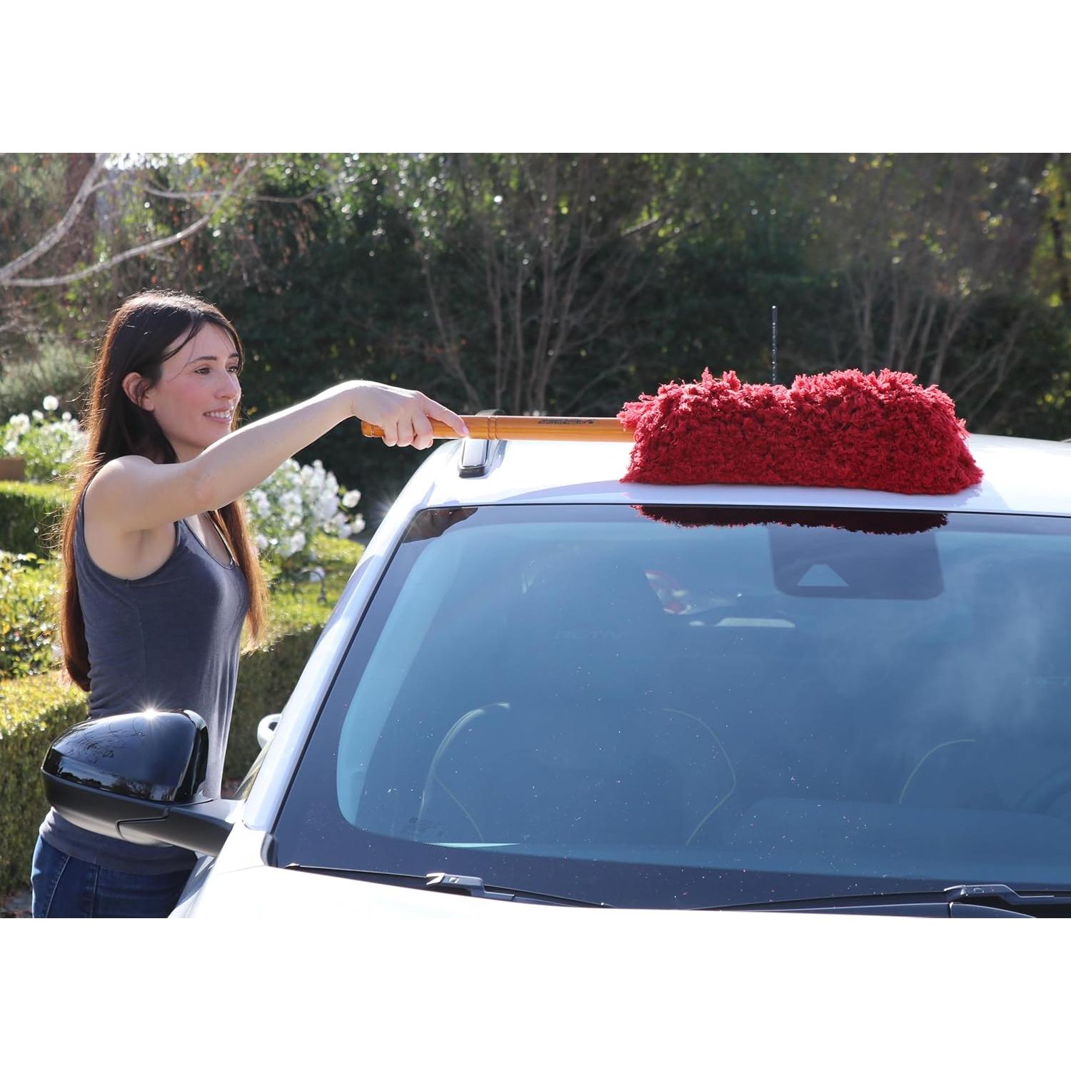 Duster Super Duster de California Rojo 76.2 cm para Camiones y SUVs