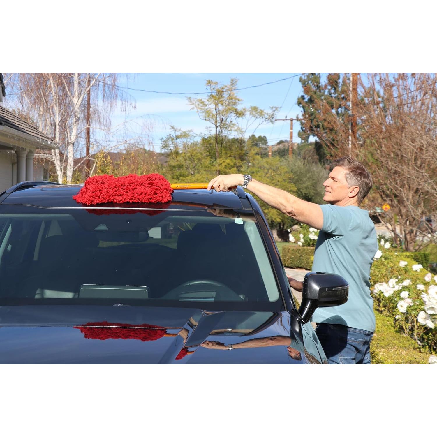 Duster Super Duster de California Rojo 76.2 cm para Camiones y SUVs