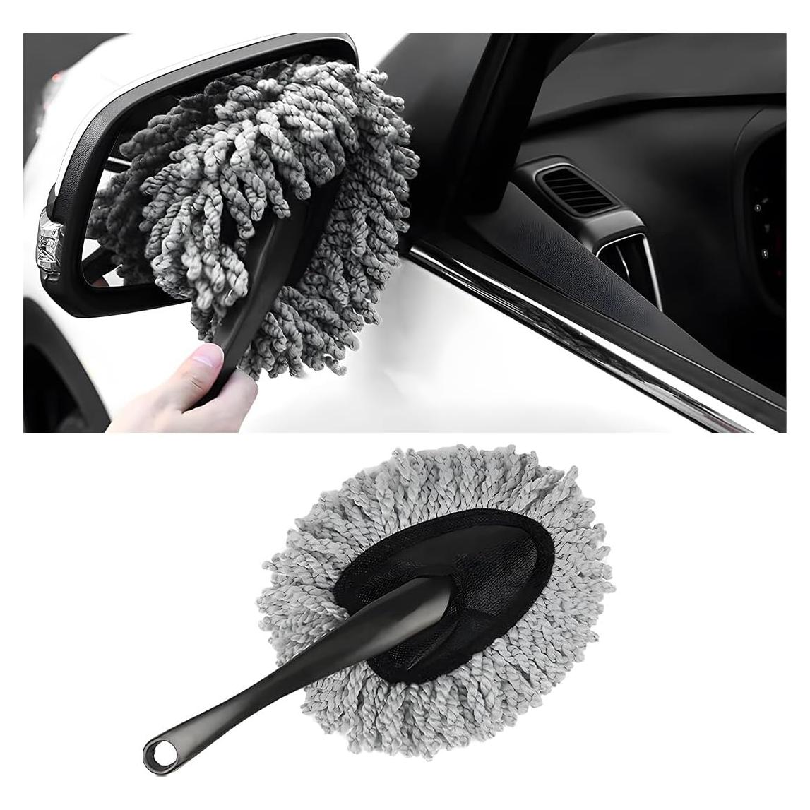 Cepillo de Microfibra KVAEY para Limpiar Tablero de Auto