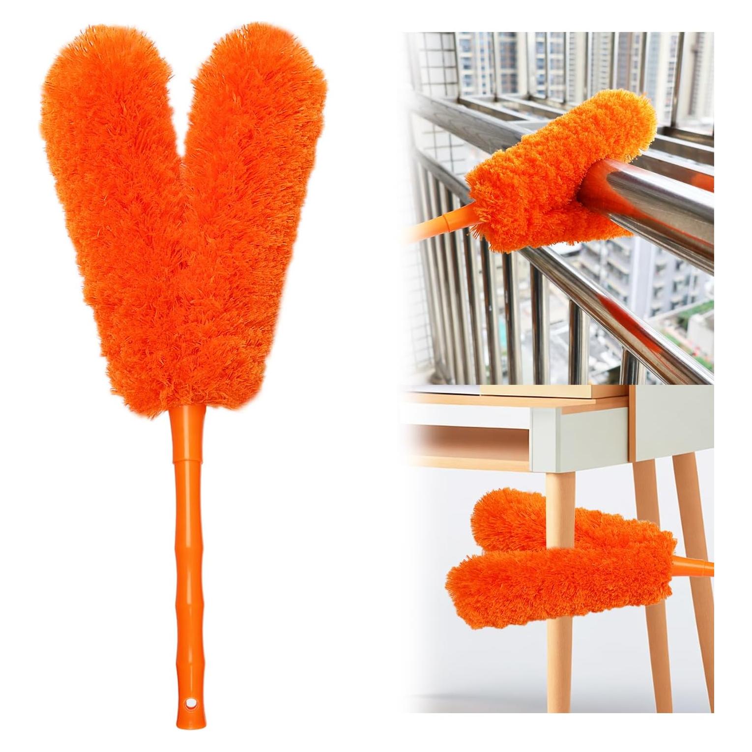 Plumero de Microfibra HTOOLPRO 40 cm Lavable Multiuso