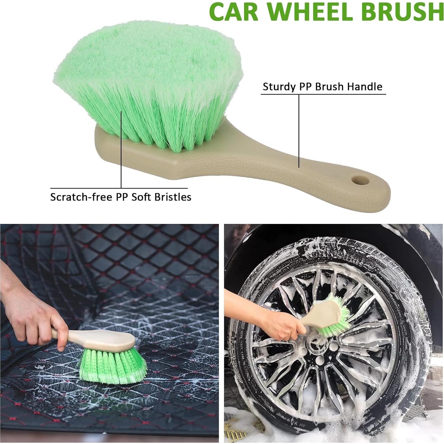 Cepillo de Lavado de Auto Giant Bear 4 en 1 con Mango 108.9 cm