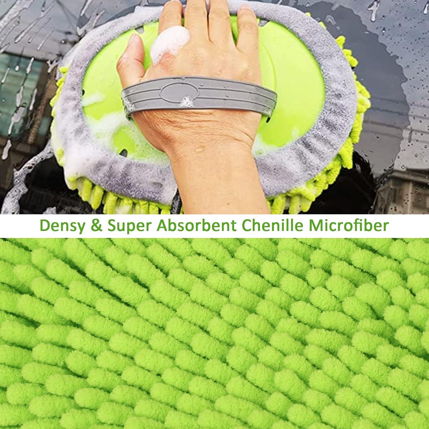 Cepillo de Lavado de Auto Giant Bear 4 en 1 con Mango 108.9 cm