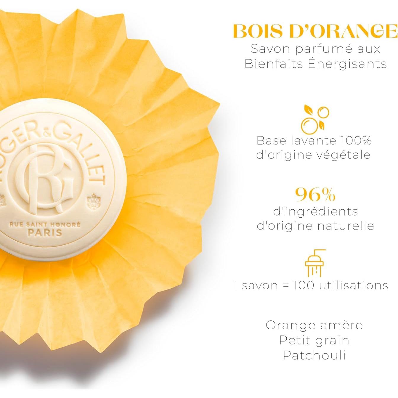 Gel de Ducha y Jabón Corporal Roger & Gallet 3 x 99.22 g