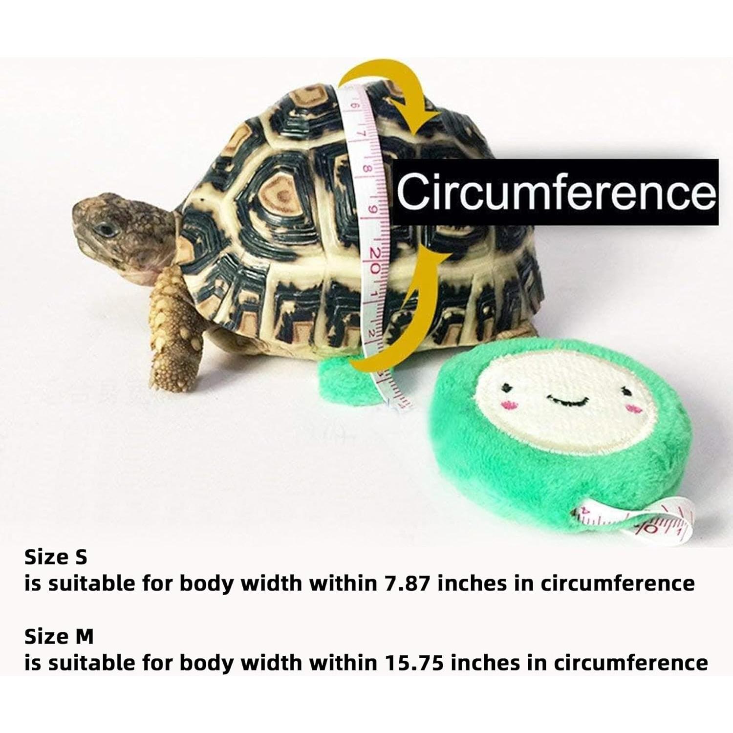 Arnés y Correa de Cuero HOKABLE para Tortugas - Tamaño S Negro