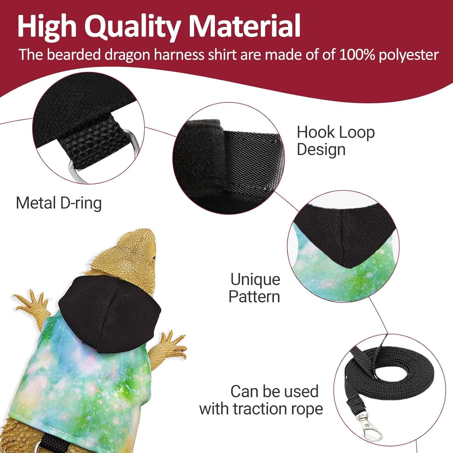 Sudadera con Capucha para Lagarto Dragón Barbudo HOKABLE