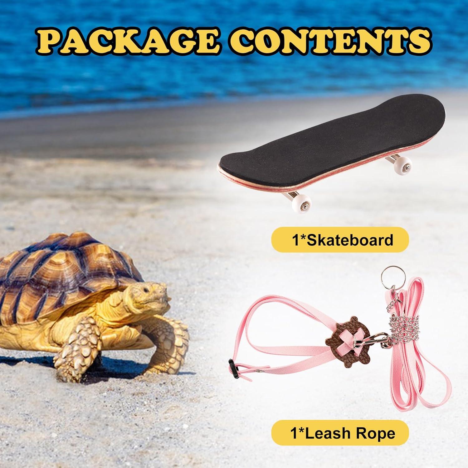 Correa y Patineta Mini para Tortugas Swirge - Rosa