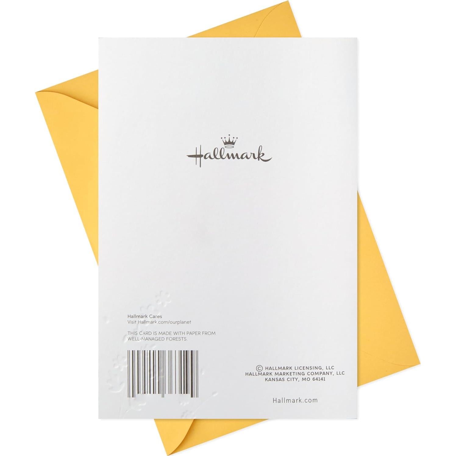 Tarjeta de Baby Shower Hallmark Animales en el Bosque 12.7x18.3cm