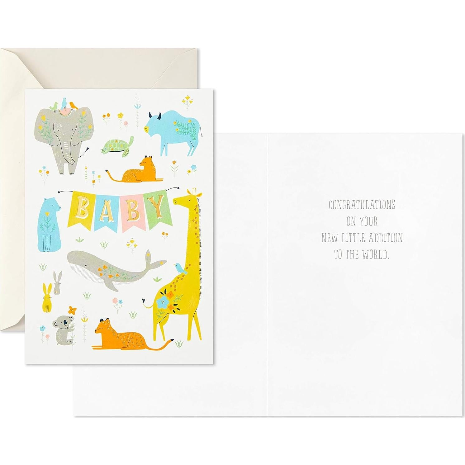 Tarjetas de Baby Shower Hallmark - 12 Tarjetas con Sobres