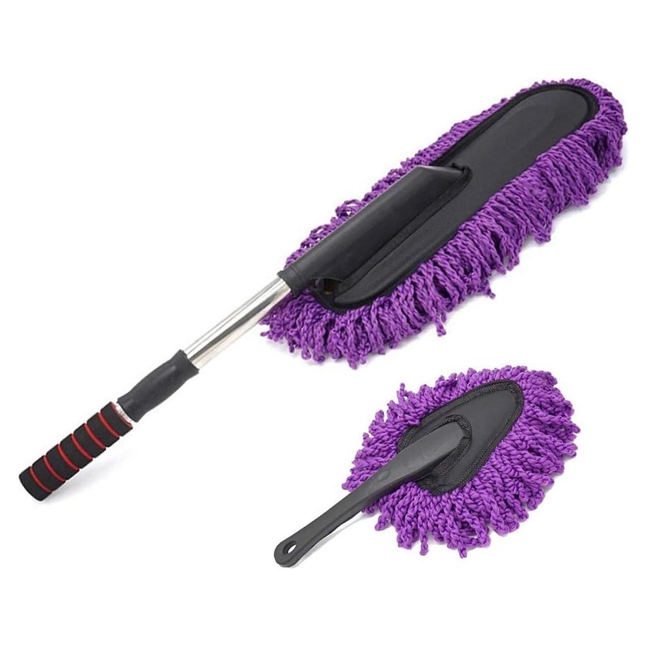 Kit de Limpieza de Coche Bargain Crusader - 2 Piezas Púrpura