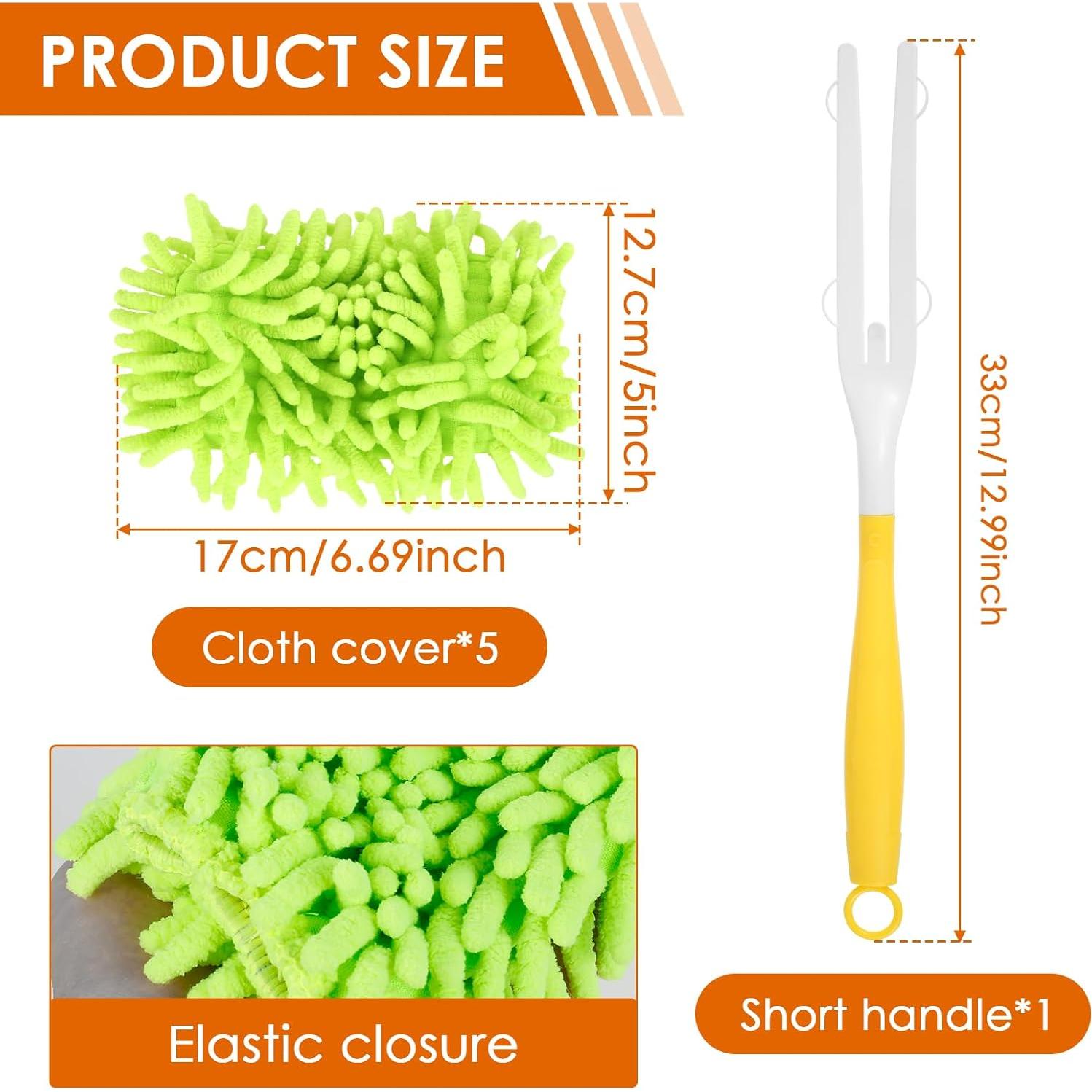 Recargas Duster Chenille WOTPCRD con Mango y 5 Almohadillas