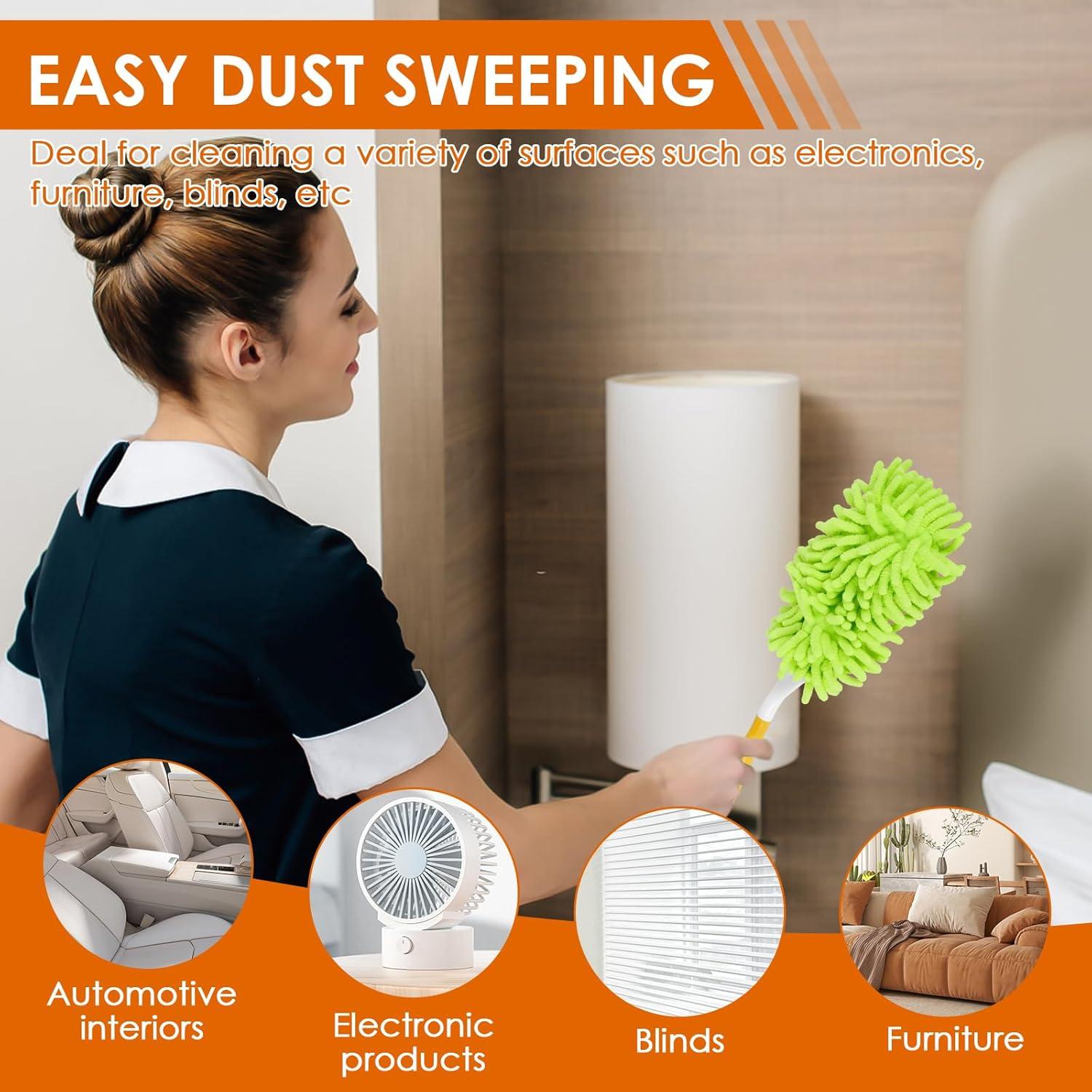 Recargas Duster Chenille WOTPCRD con Mango y 5 Almohadillas