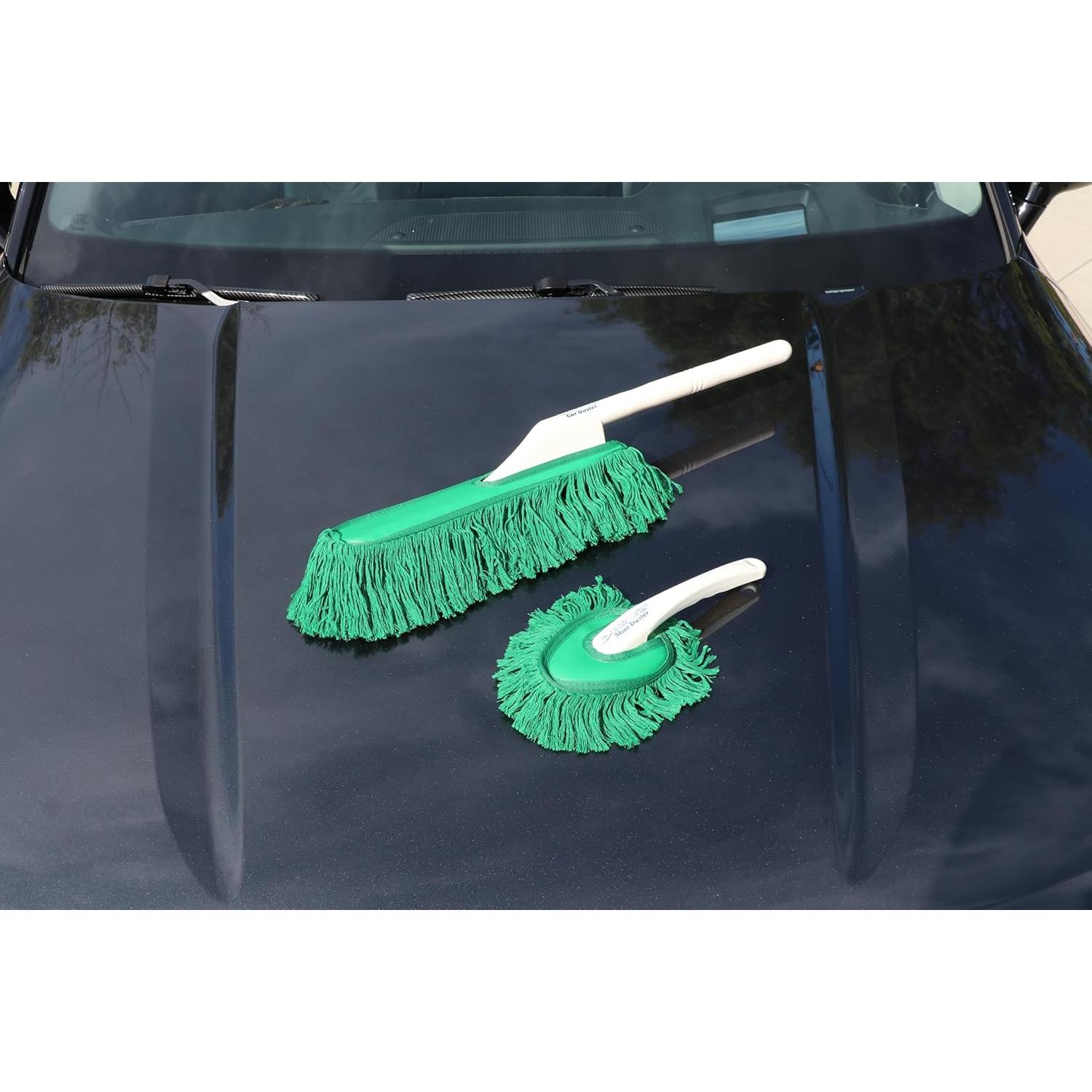 Combo de Detalle California Car Duster con Mop Verde y Mini Duster