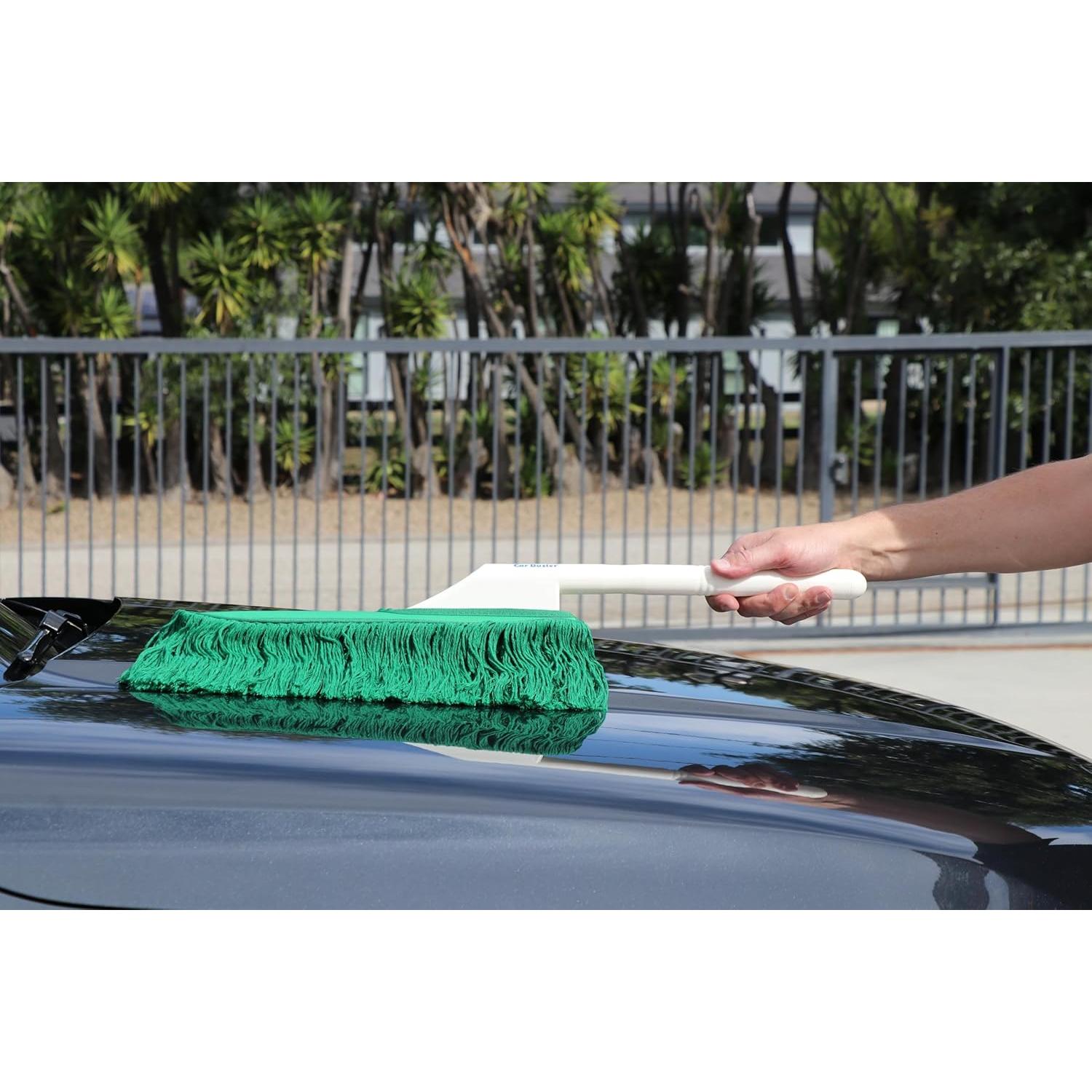 Combo de Detalle California Car Duster con Mop Verde y Mini Duster