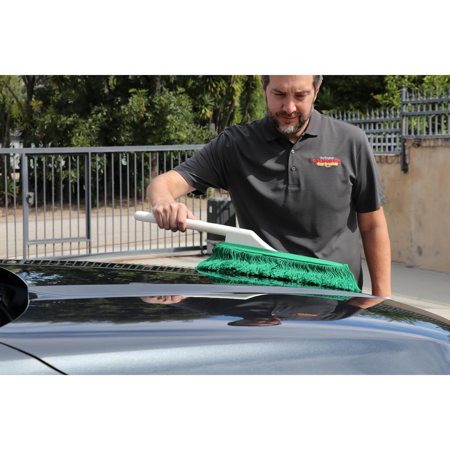 Combo de Detalle California Car Duster con Mop Verde y Mini Duster