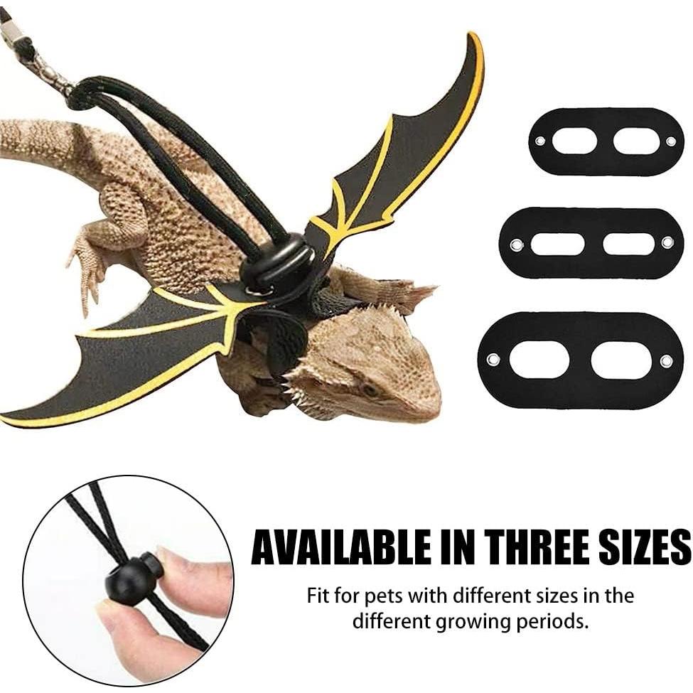 Arnés Ajustable para Lagarto Dragón Barbudo DONGKER - 3 Tamaños