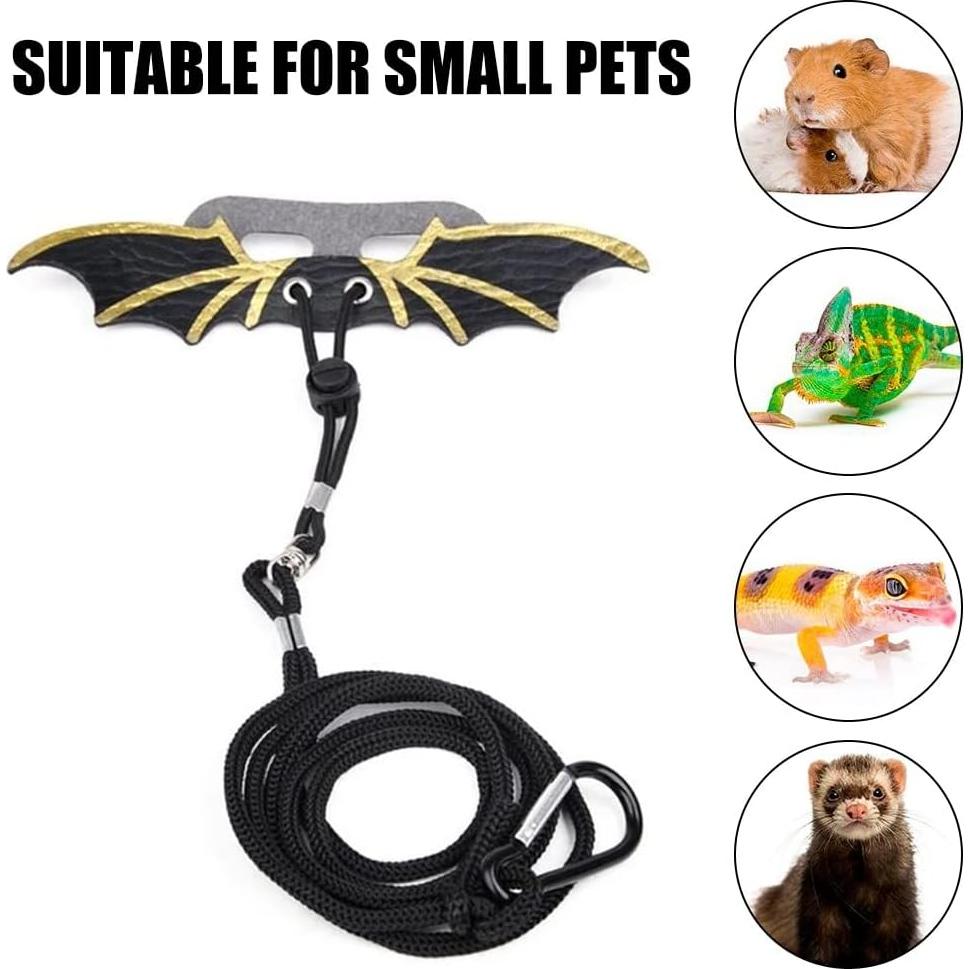 Arnés Ajustable para Lagarto Dragón Barbudo DONGKER - 3 Tamaños