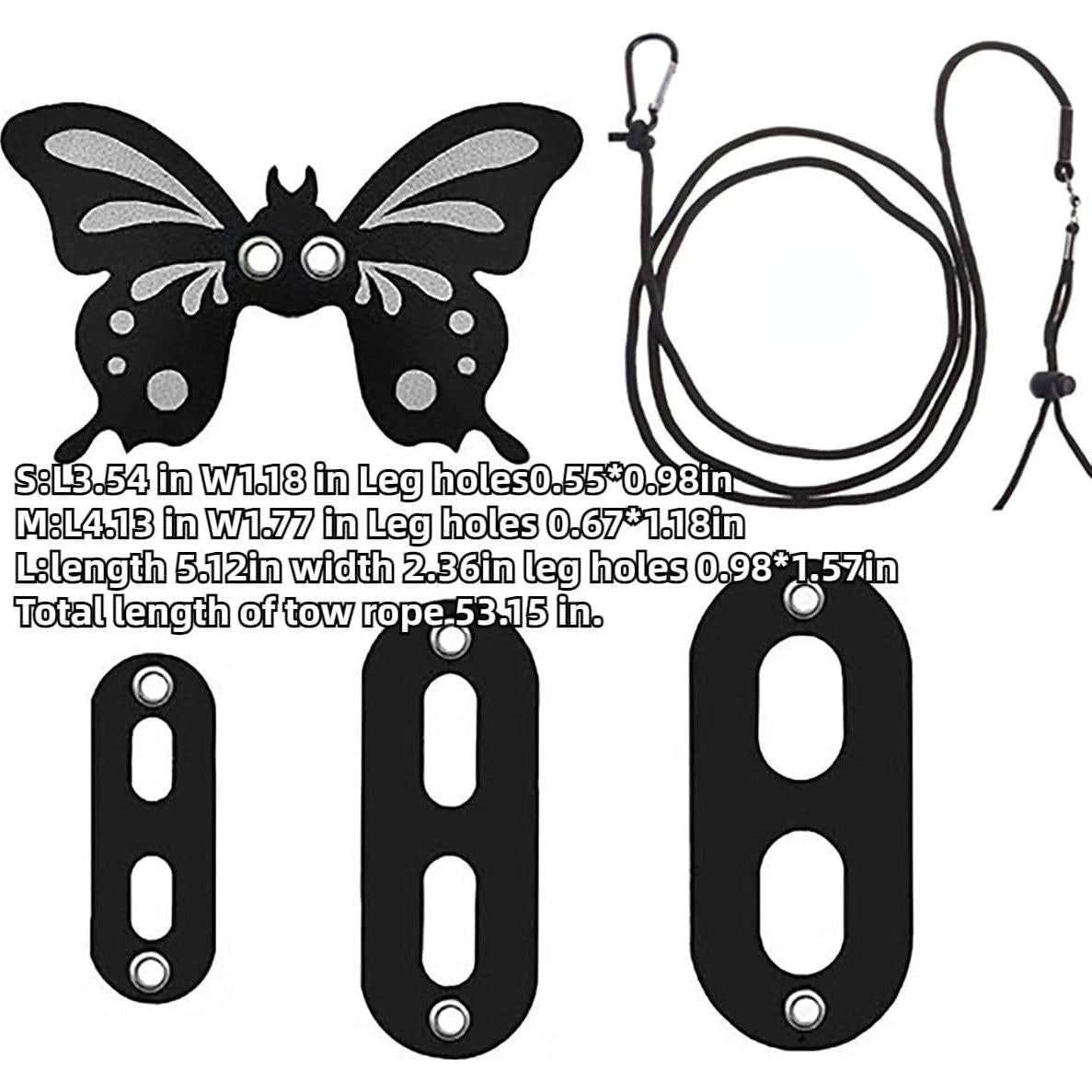 Set Arnés y Correa para Dragón Barbudo Copfeu - 3 Tamaños Ajustables