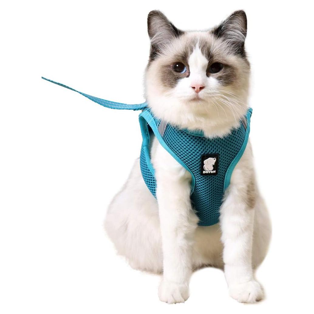 Arnés y Correa para Gatos HEYWEAN - Ultra Ligero y Ajustable