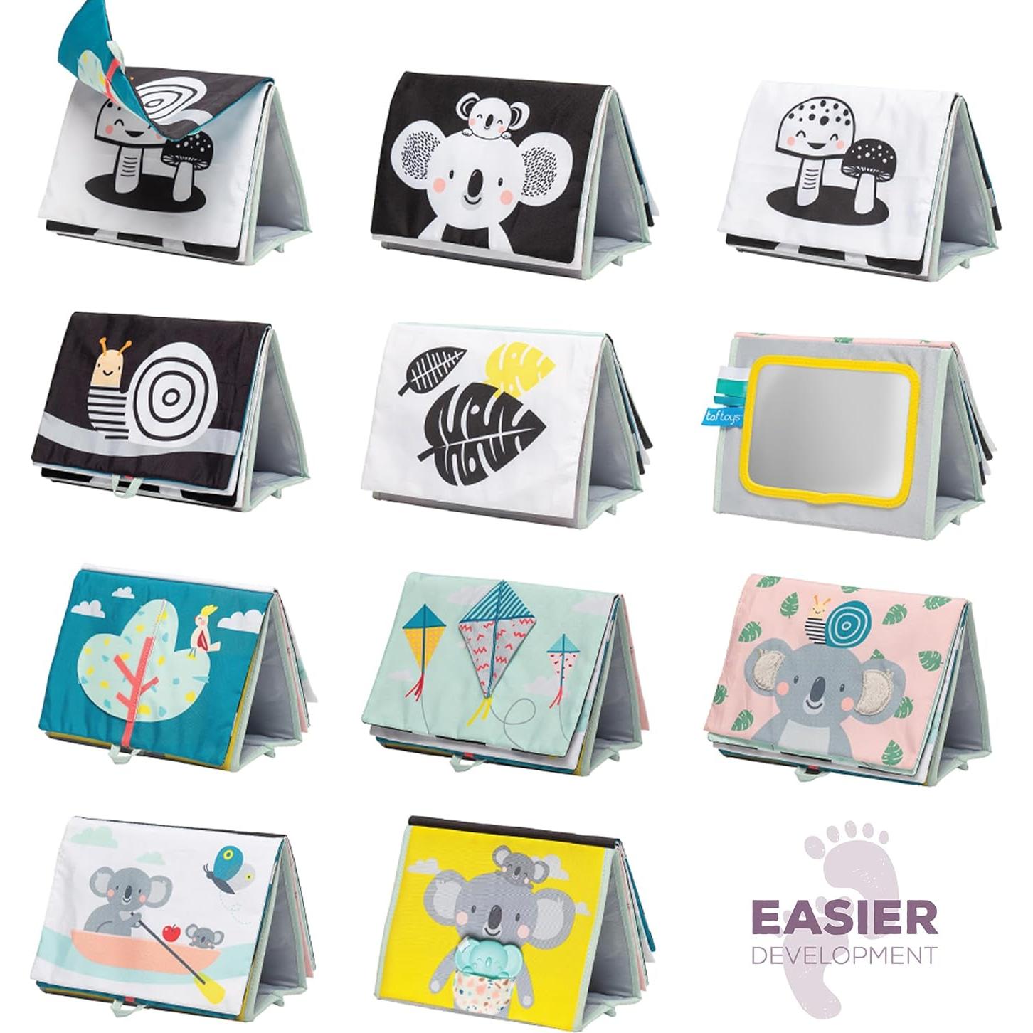 Libro Suave Taf Toys para Bebés - Boca Abajo, 20x15cm