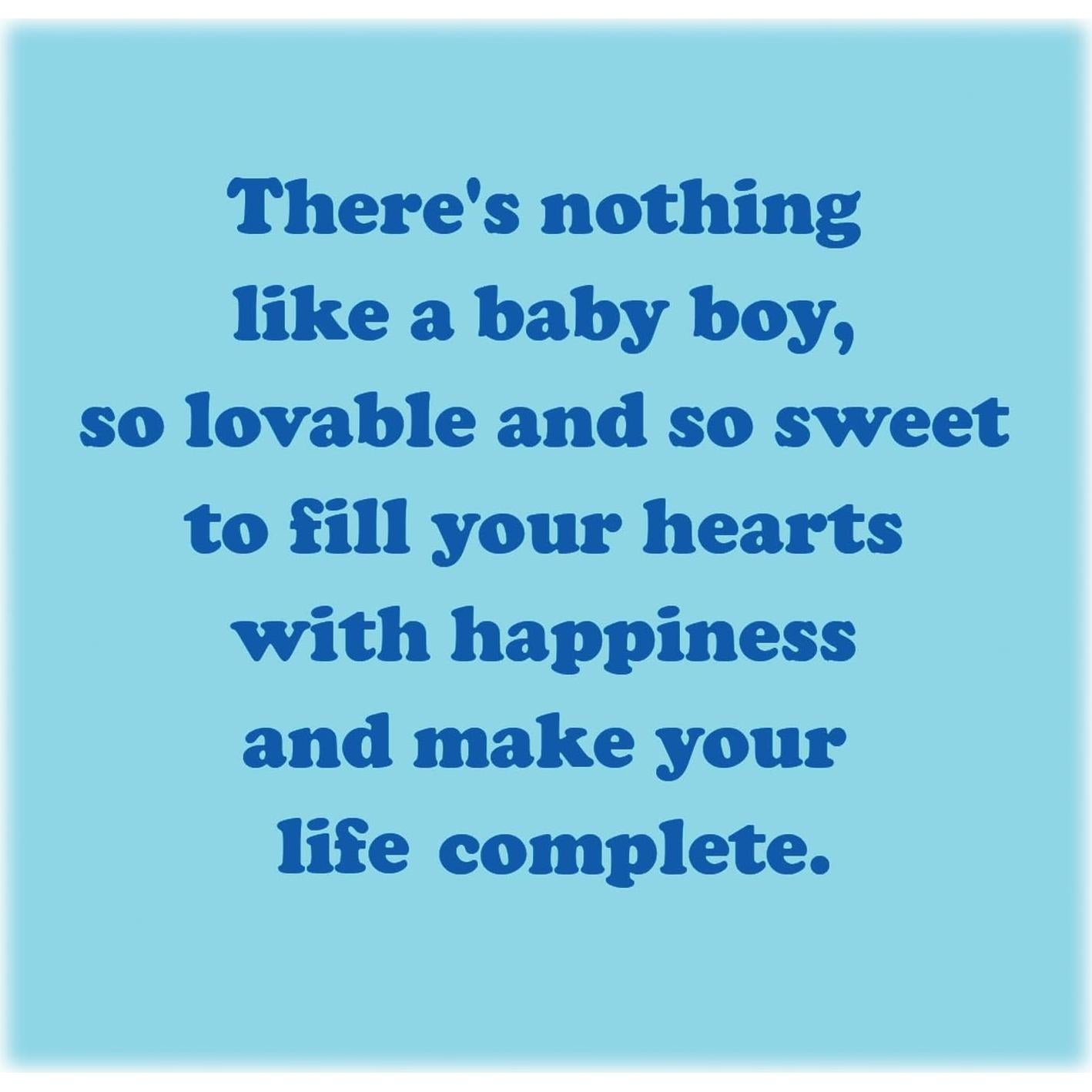 Tarjeta de Felicitación Nuevo Bebé Niño Chuck's Card-O-Rama