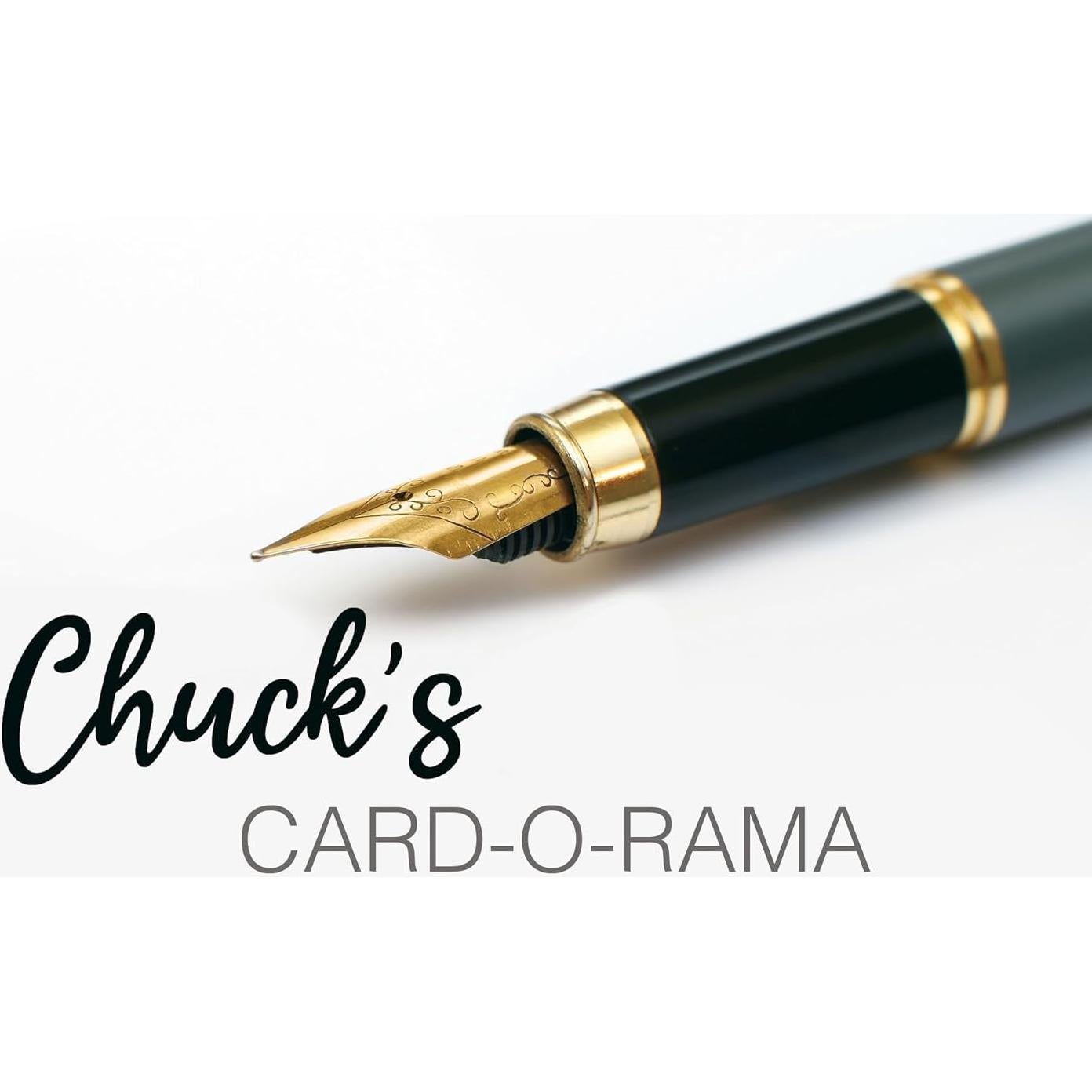 Tarjeta de Felicitación Nuevo Bebé Niño Chuck's Card-O-Rama