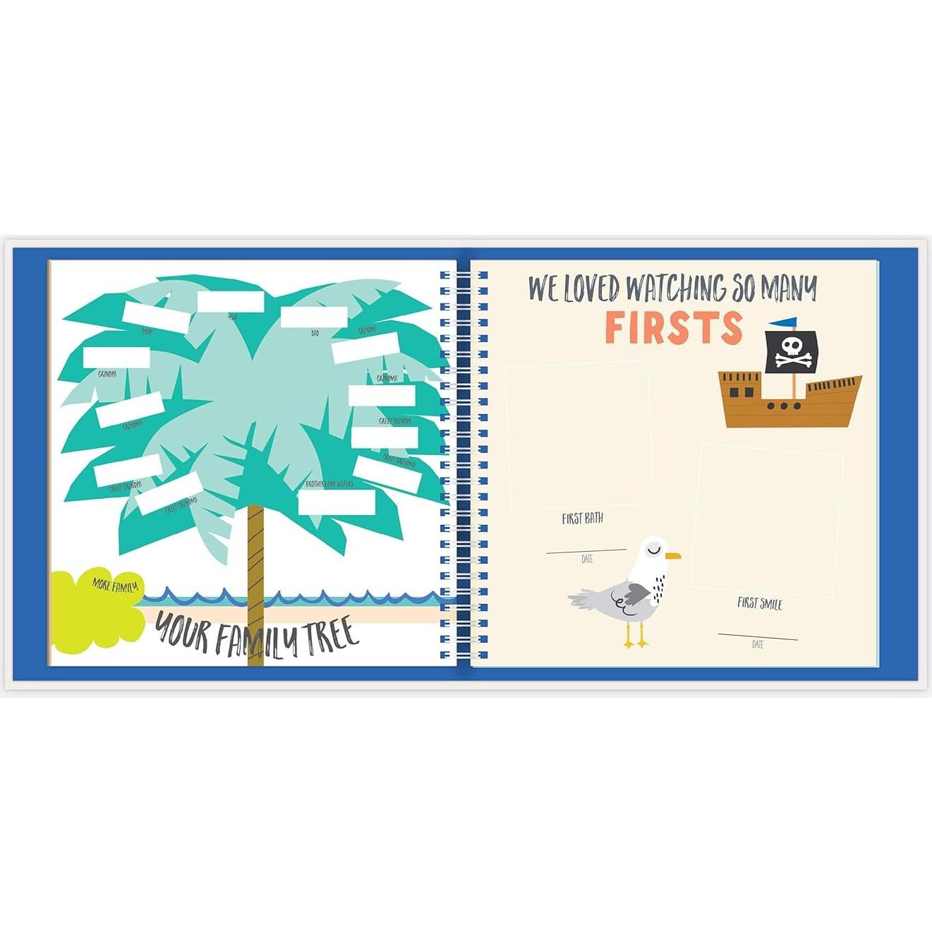 Libro de Memorias para Bebés Lucy Darling - Pequeño Capitán