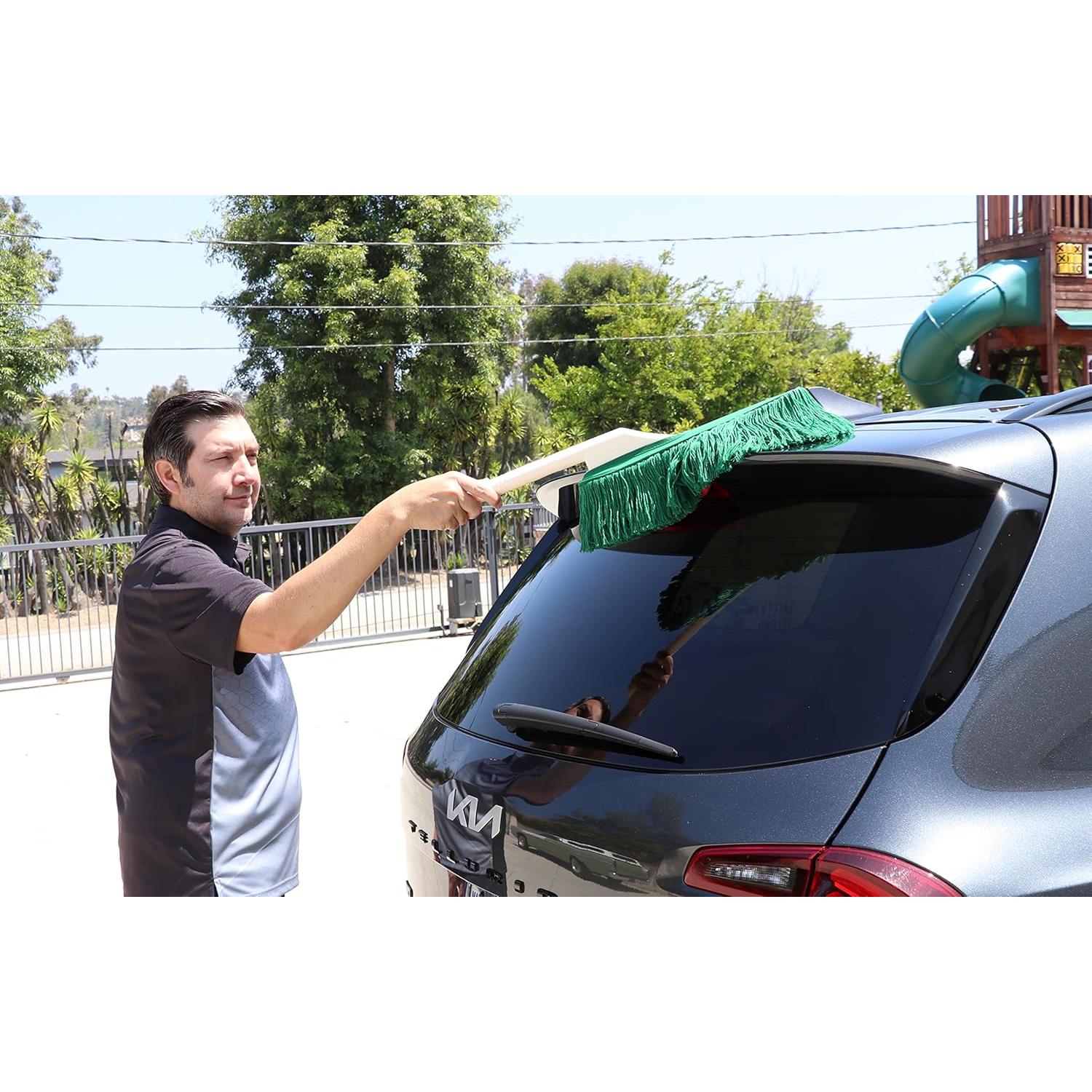 Combo de Detalle California Car Duster 62455 con Mop Verde
