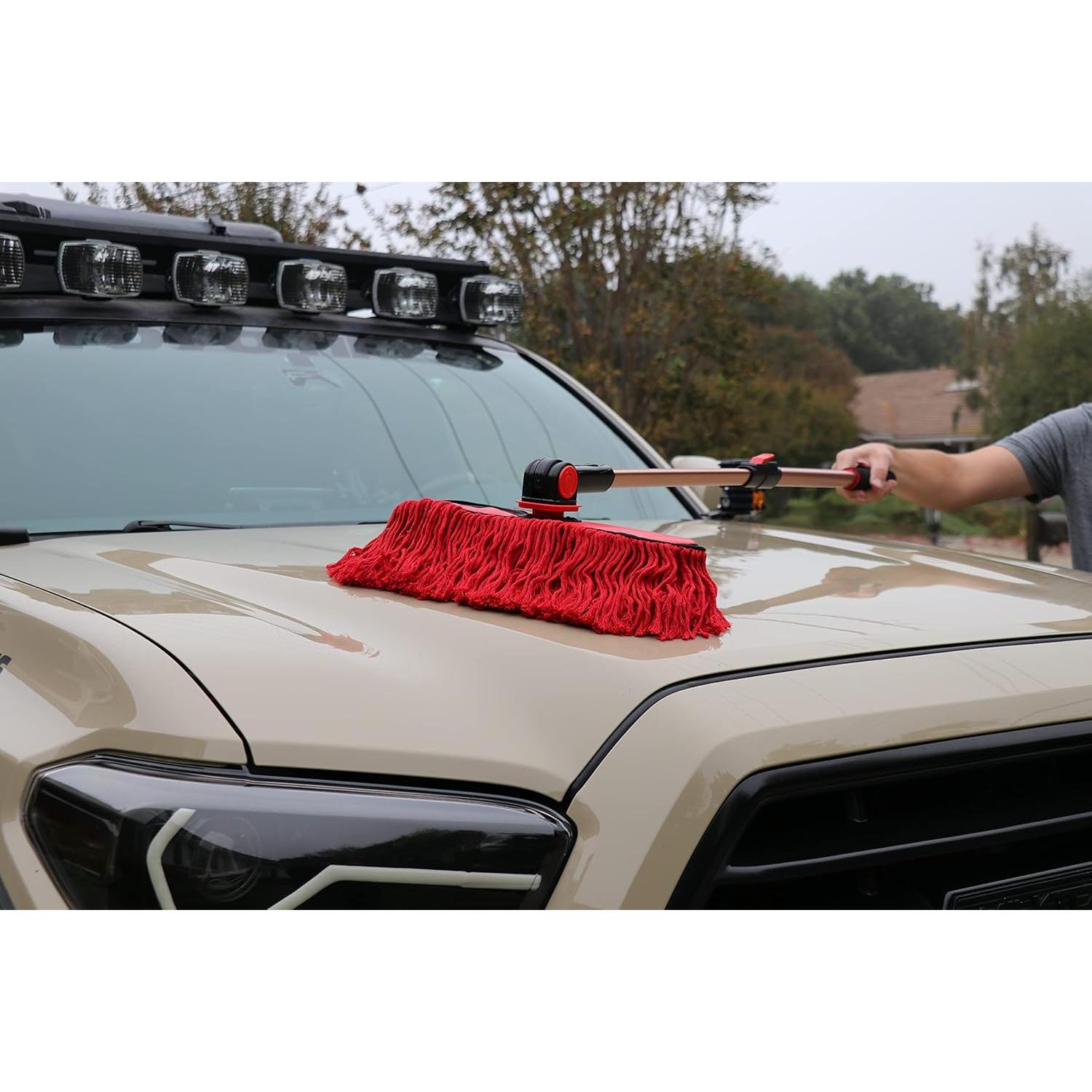 Duster de Coche California Triple Amenaza con Mango Extensible 107 cm