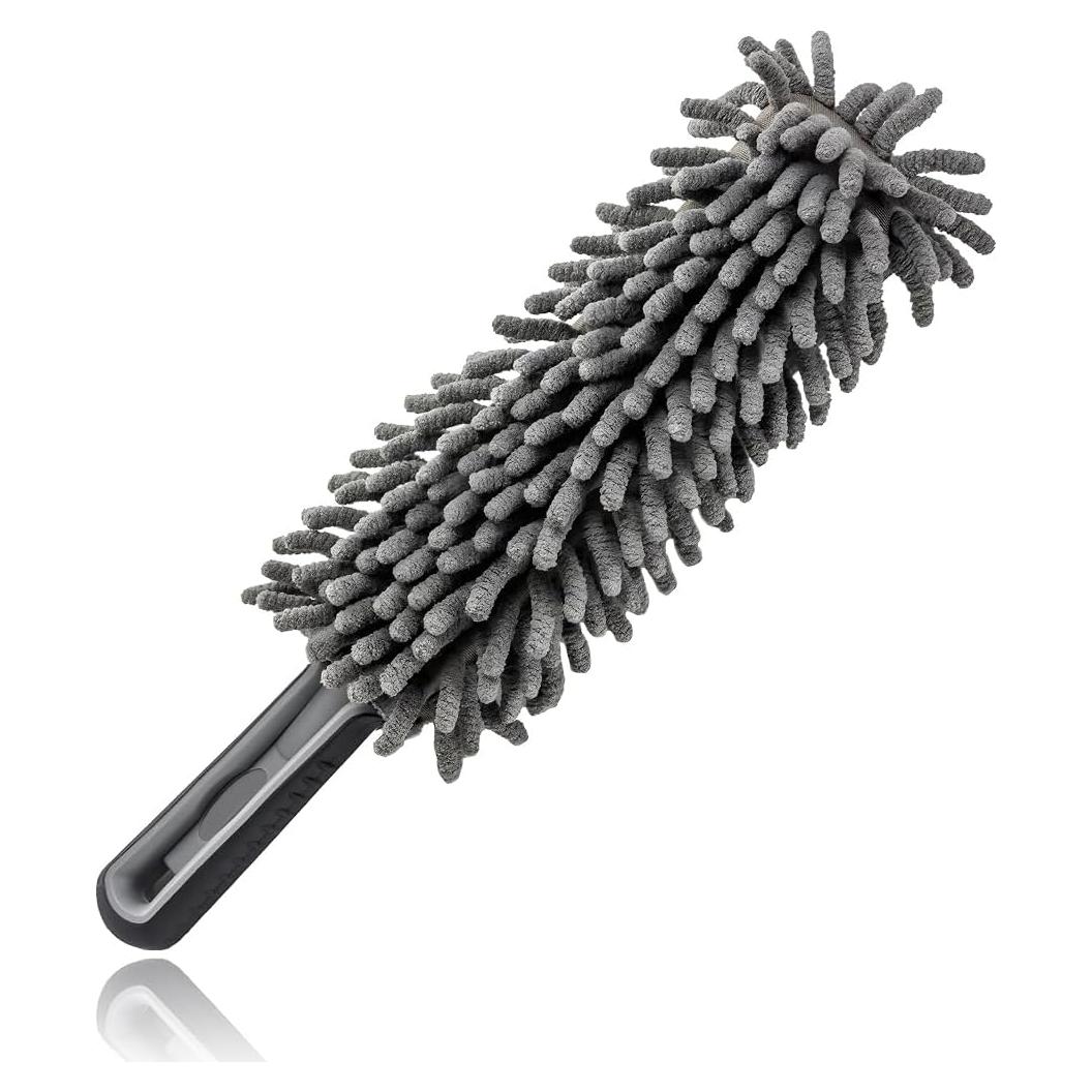 Duster de Auto Interior Yourkar Microfibra Gris 34 cm