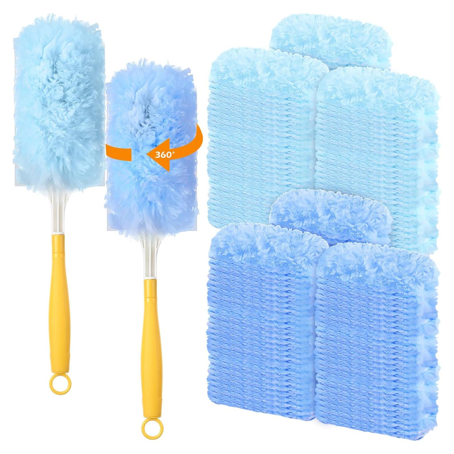 Paquete de 60 Recargas de Plumero Microfibra Teenyyou 360°