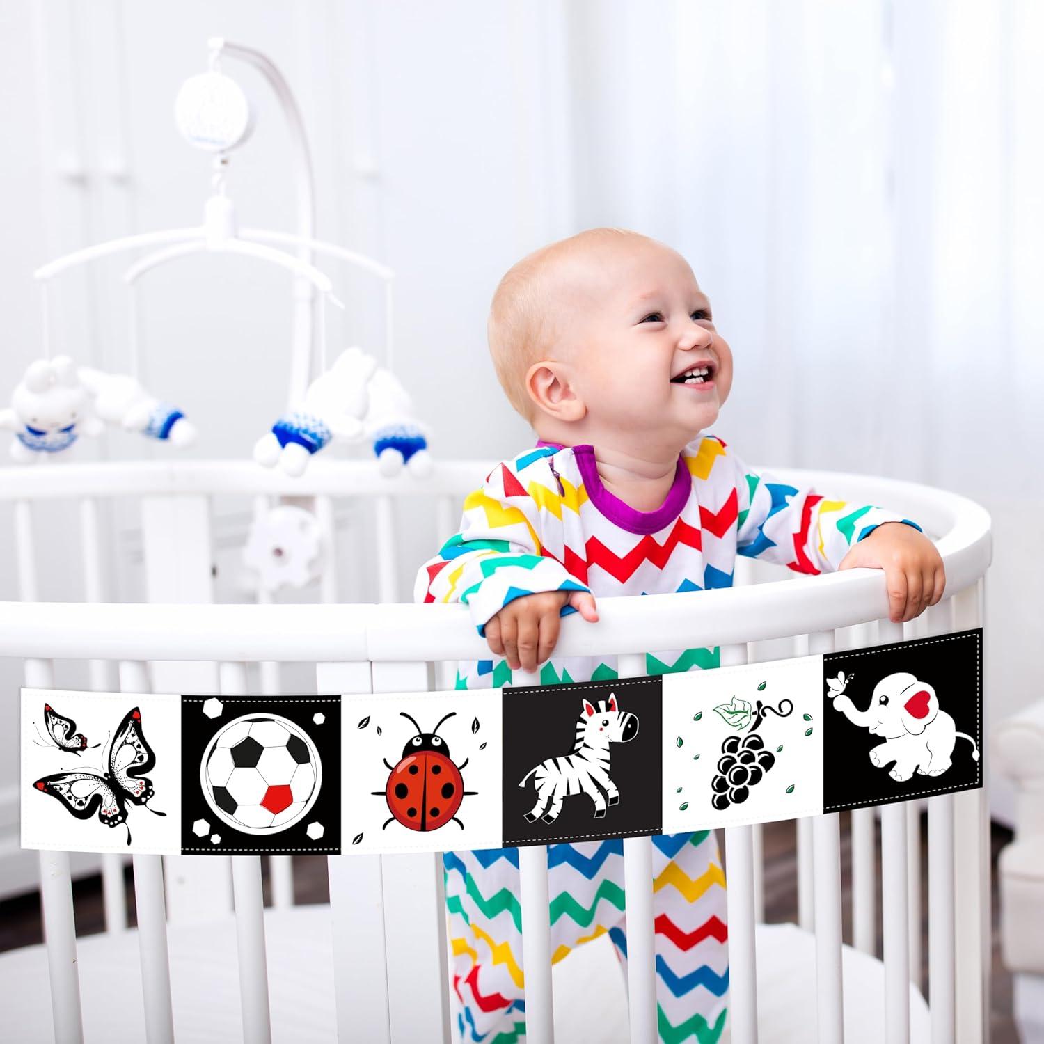 Juguetes de Alto Contraste para Bebés Chambom 0-3 Meses