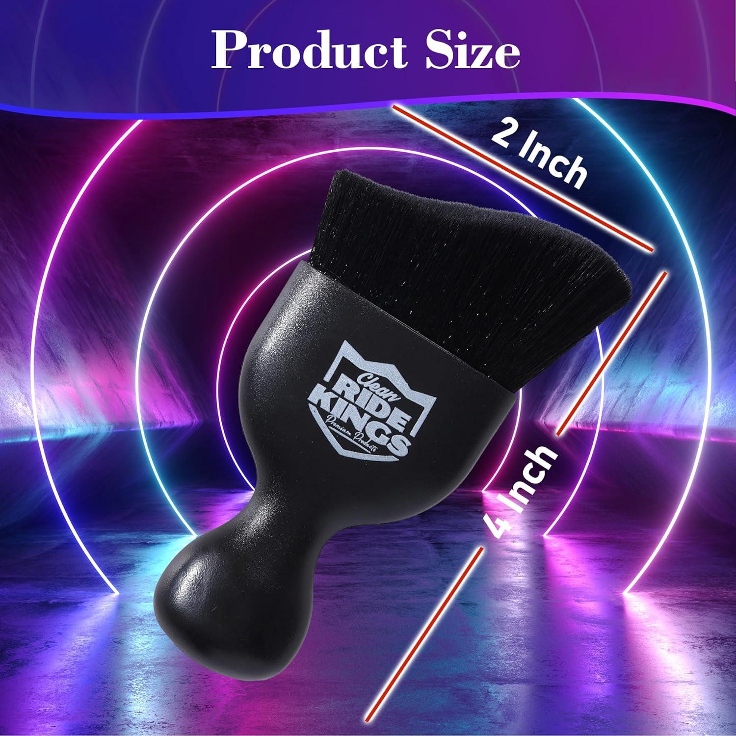 Cepillo de Limpieza de Auto RIDE KINGS 3012B Suave 32g