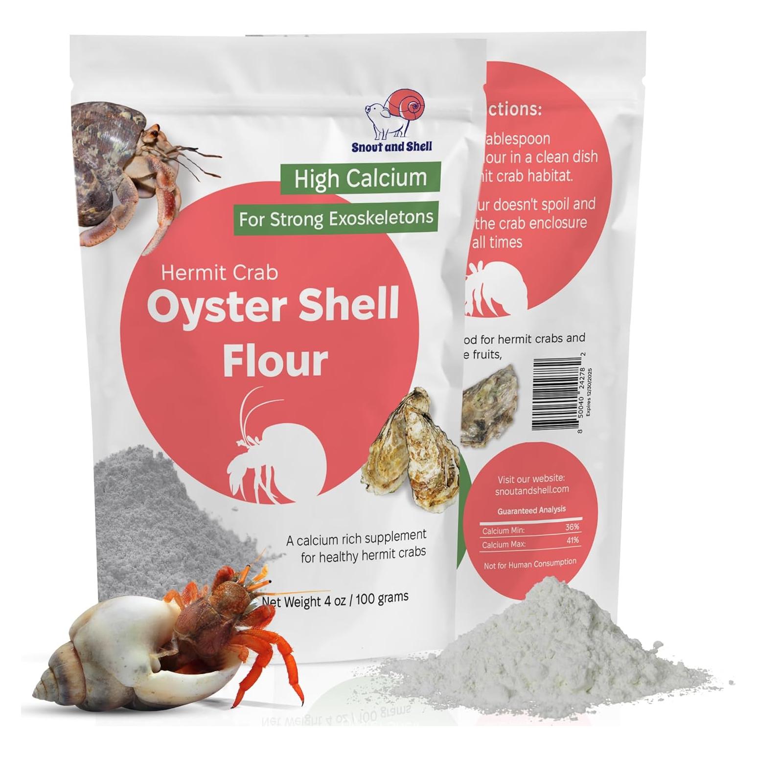 Suplemento de Concha de Ostra Snout and Shell 85g - Calcio Natural