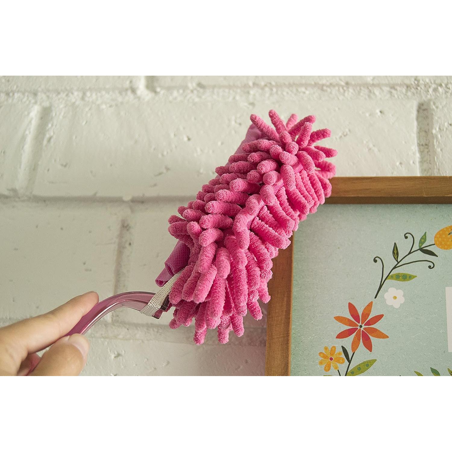 Plumero de Microfibra Chenille Evriholder Fuzzy Wuzzy Set de 2