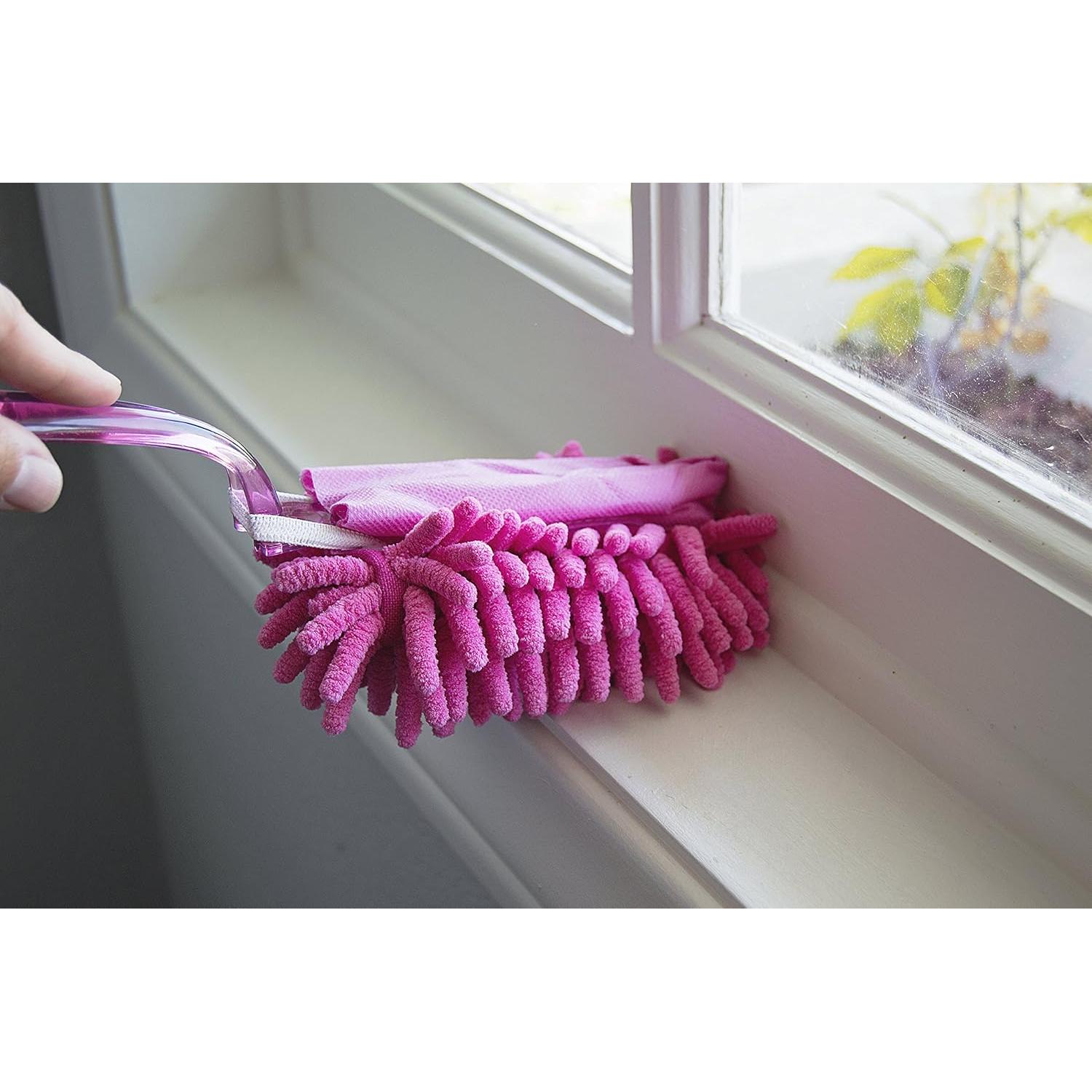 Plumero de Microfibra Chenille Evriholder Fuzzy Wuzzy Set de 2