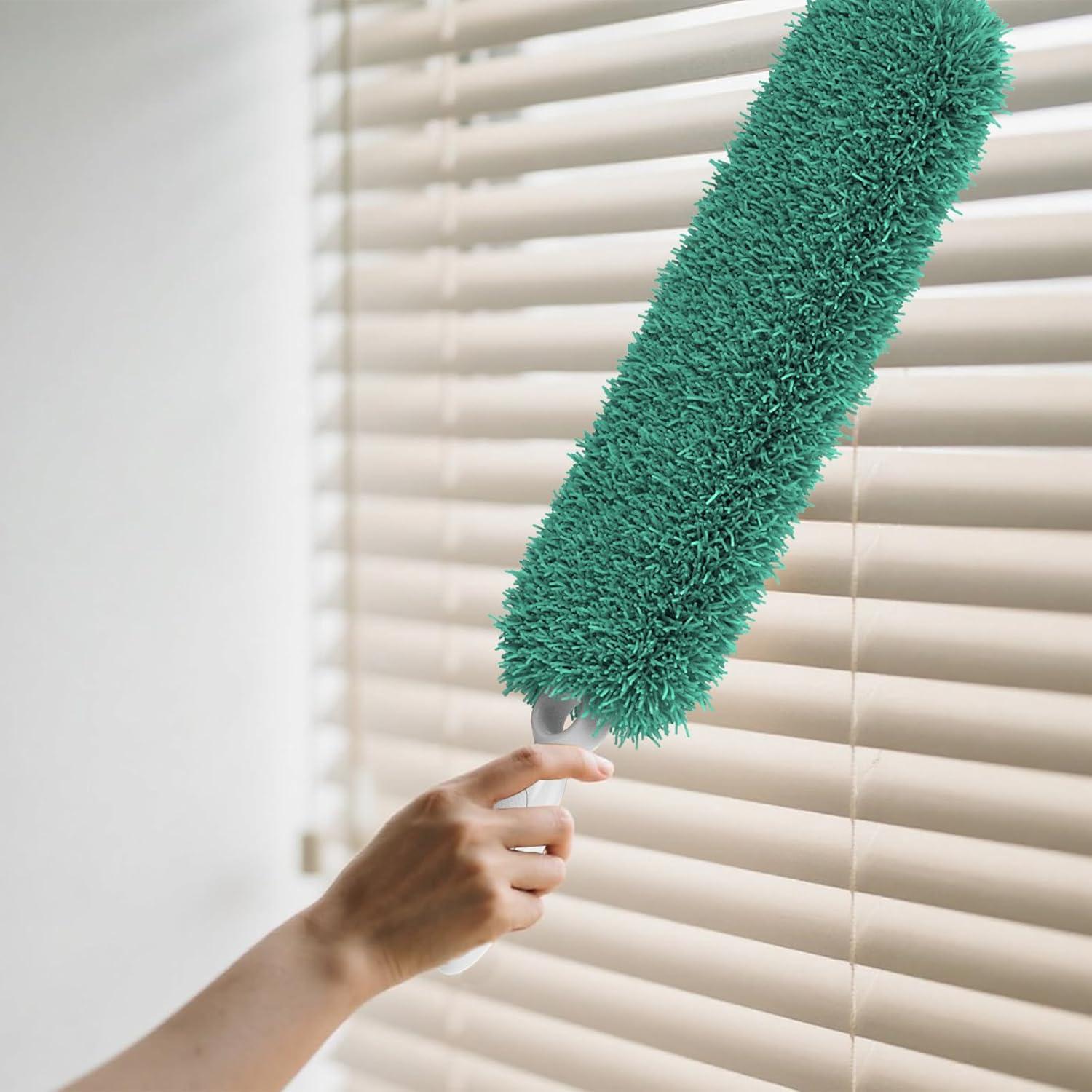 Duster de Microfibra EHOMGUI Verde Reutilizable 2PCS