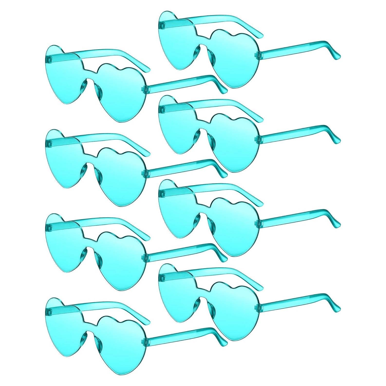 Gafas de sol sin montura Frienda 8 pares color caramelo