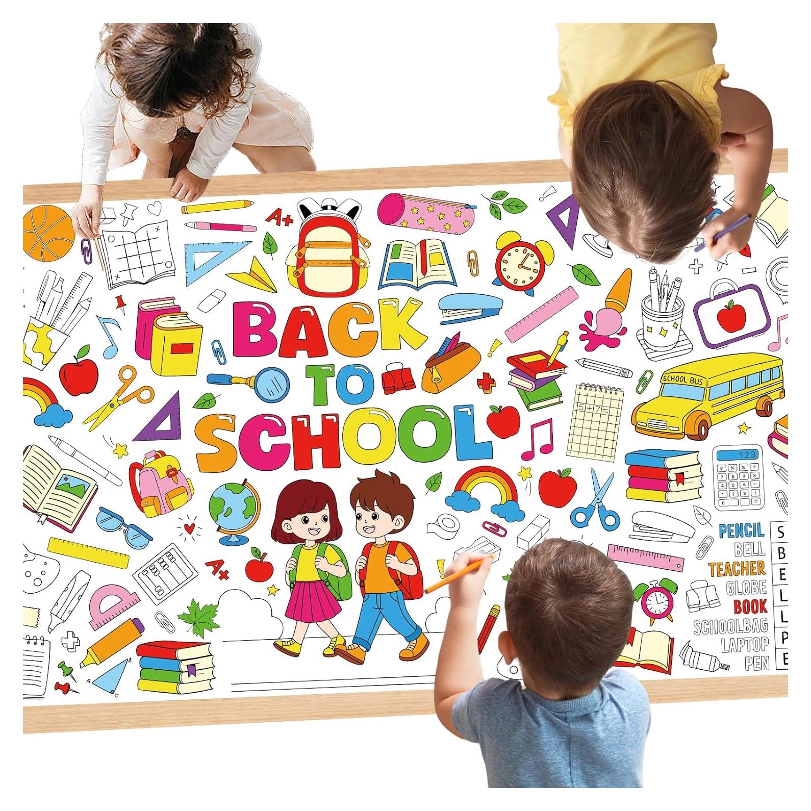 Póster Gigante para Colorear TAKEALLOKO 78.74 x 180.34 cm