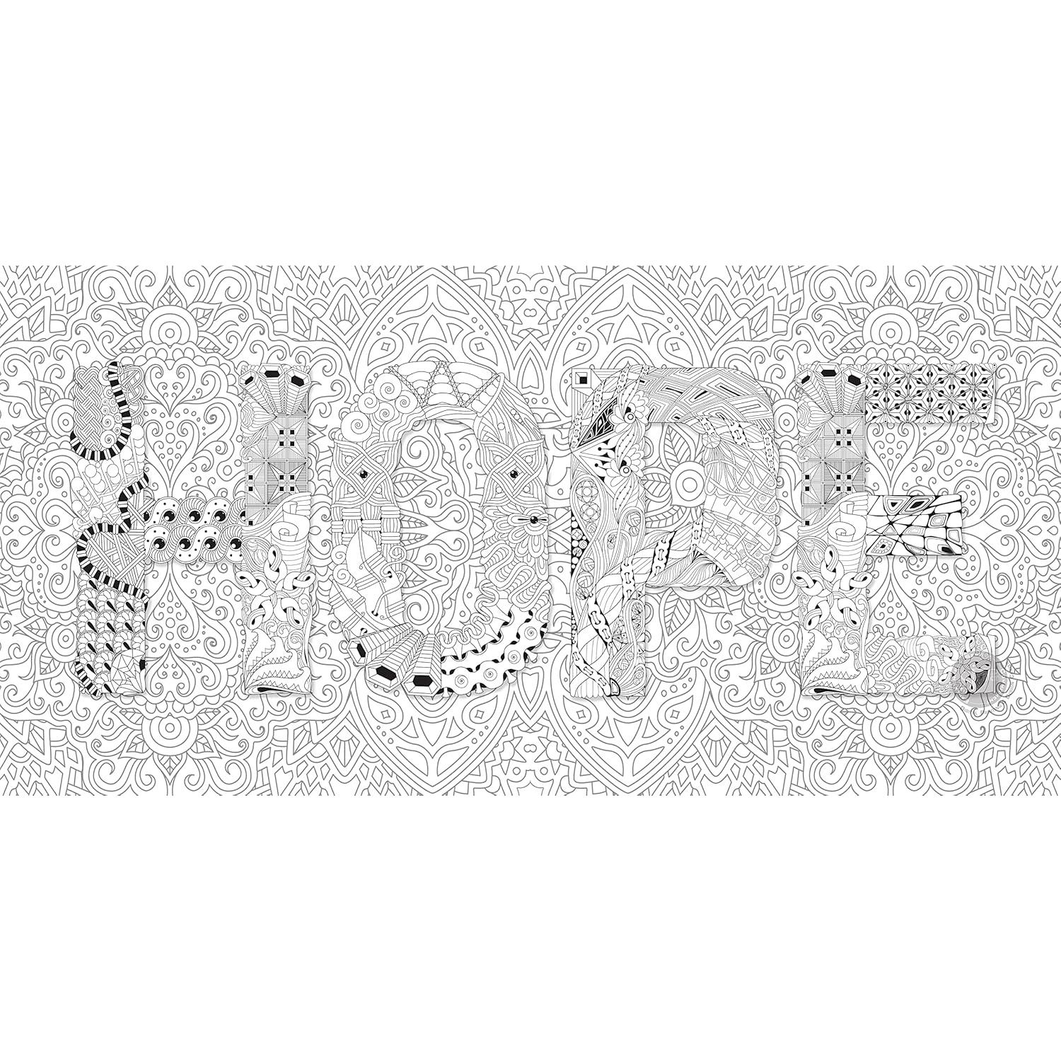 Póster Gigante para Colorear SJPRINTER Esperanza 61x122 cm